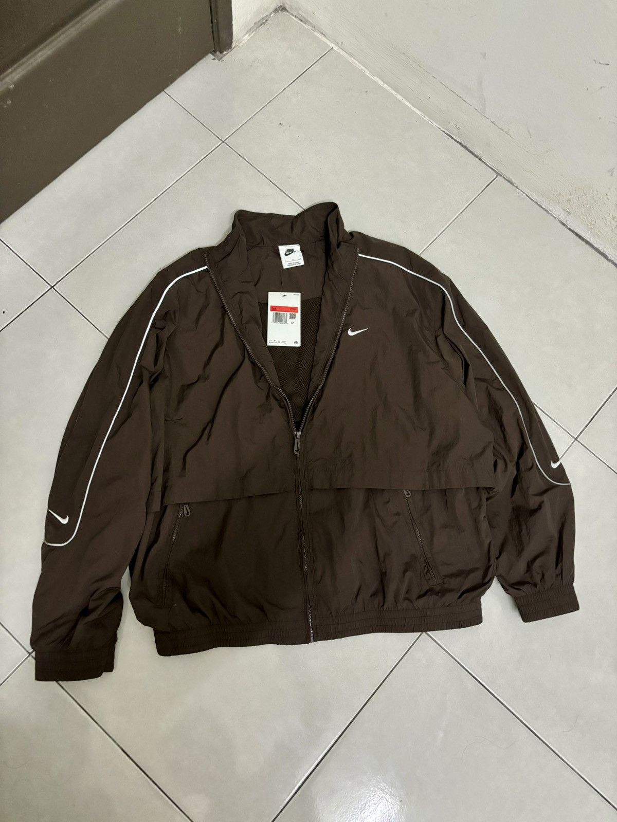 Nike Nike Sportswear Solo Swoosh Men's Woven Track Jacket Size US L / EU 52-54 / 3 - 2 Thumbnail