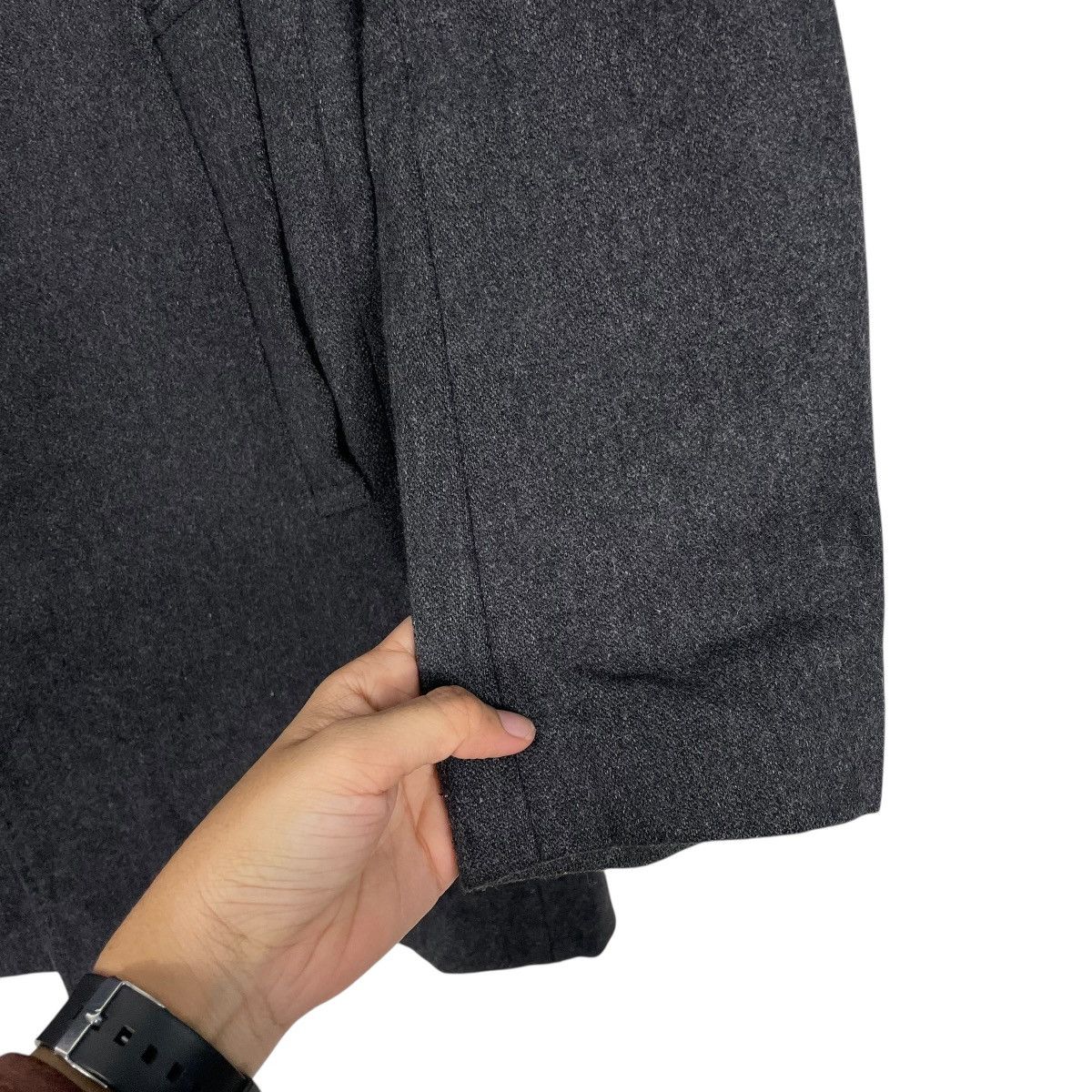 J.Lindeberg J.Lindeberg Wool Black Coat Size US S / EU 44-46 / 1 - 13 Thumbnail