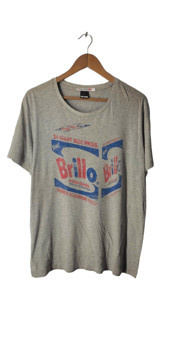 Andy Warhol ANDY WARHOL BRILLO SPRZNY MOMA POP ART TEE Size US XL / EU 56 / 4 - 1 Thumbnail