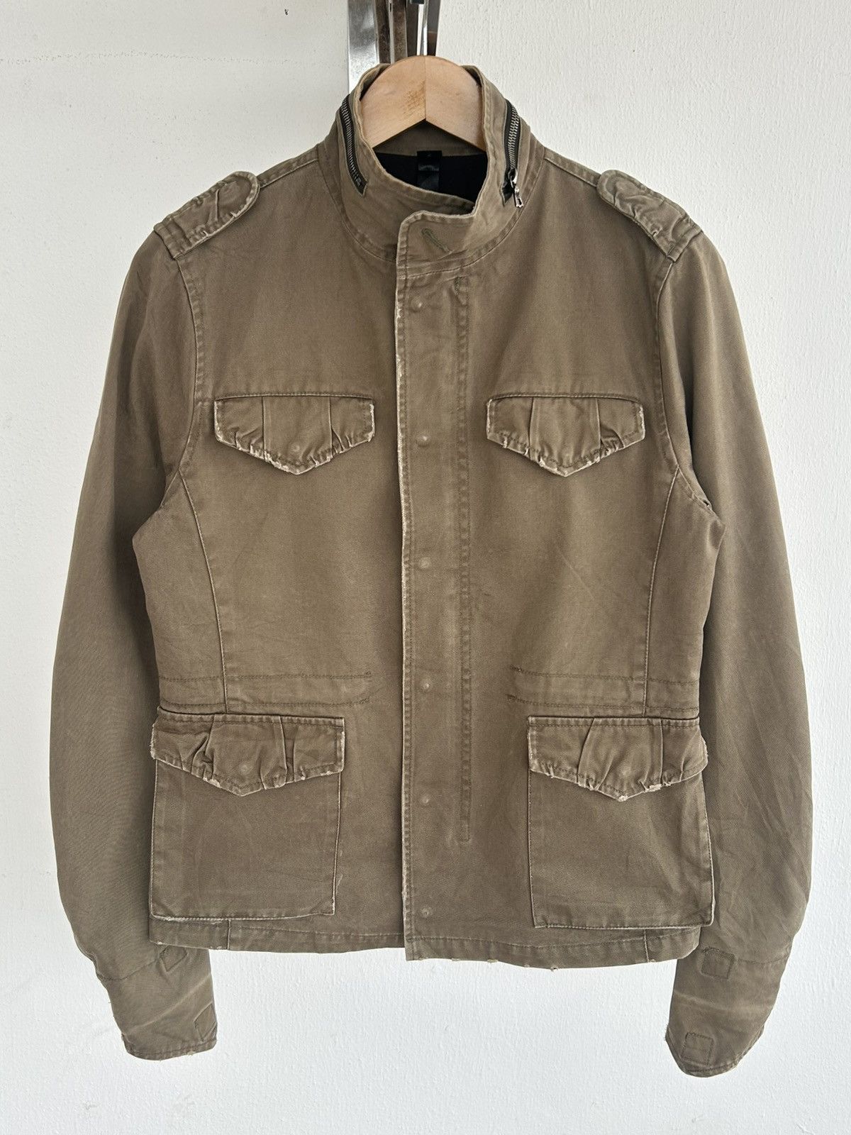 wjk wjk Vintage Olive Ride Jacket Archived Size M / US 6-8 / IT 42-44 - 1 Thumbnail