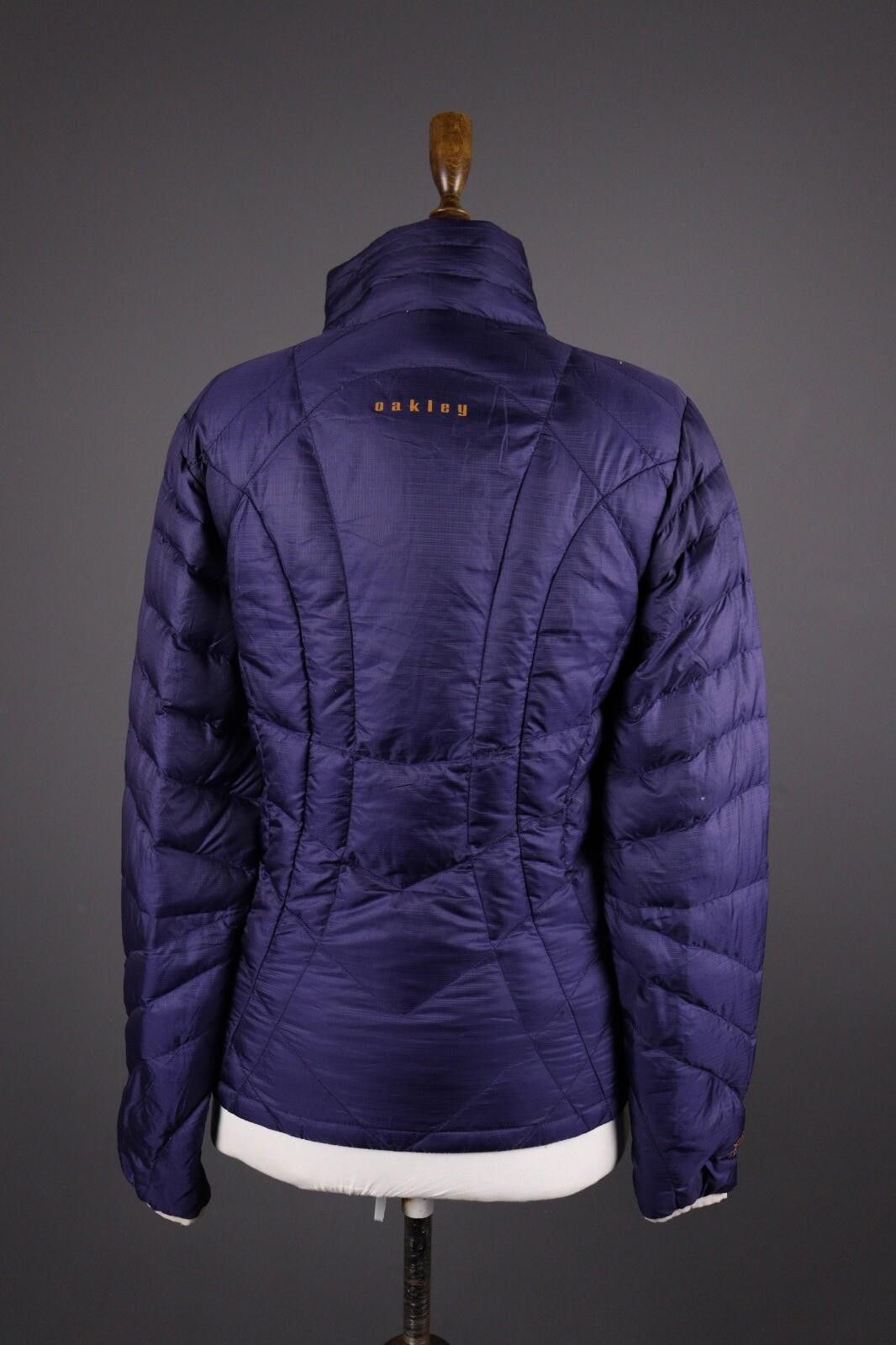 Oakley Oakley Regular Fit Blue Full Zip Quilted Down Jacket Size Size S / US 4 / IT 40 - 8 Thumbnail