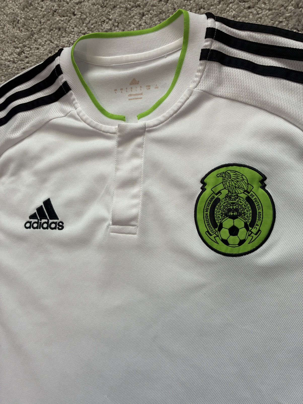 Adidas 2015/2016 Mexico Away Kit Size US L / EU 52-54 / 3 - 3 Thumbnail