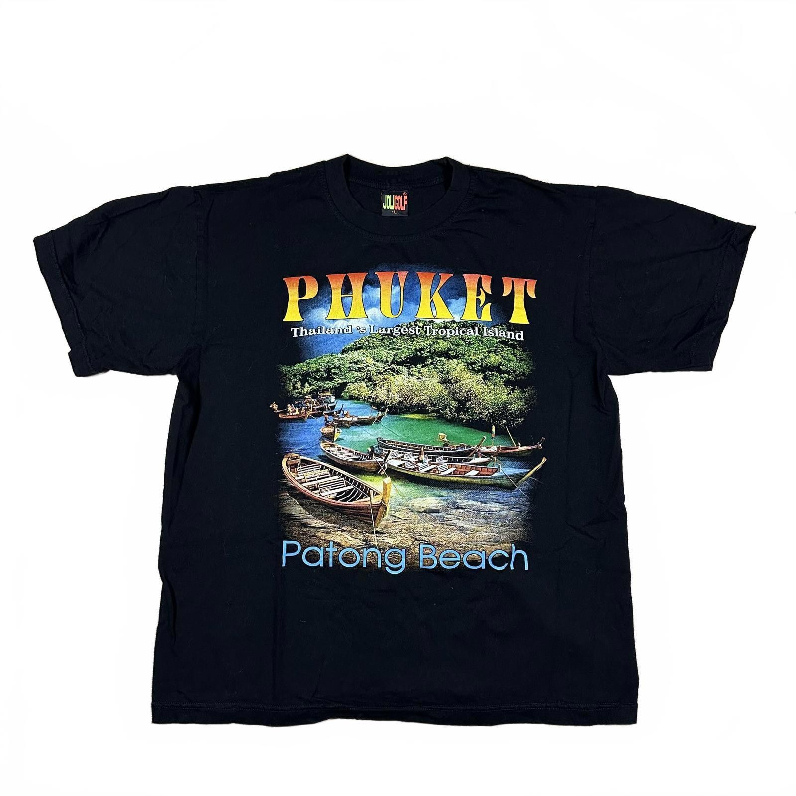 Other Vintage Phuket JoliGolf Men T-Shirt Large Black Patong Beach Size US L / EU 52-54 / 3 - 1 Thumbnail