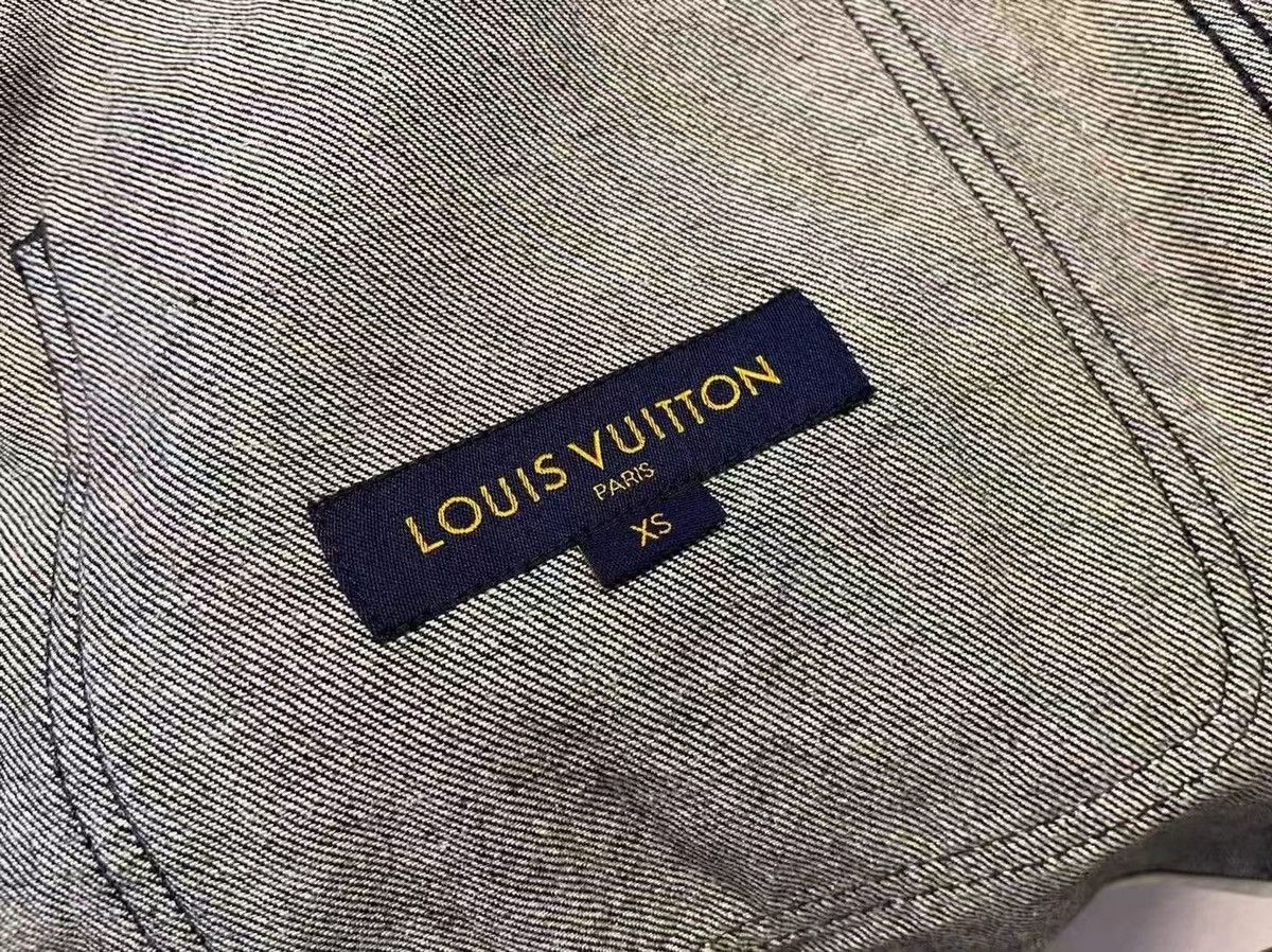 Louis Vuitton Louis Vuitton Wheat-Ears Printed Denim Baseball Jersey Size US XS / EU 42 / 0 - 5 Thumbnail