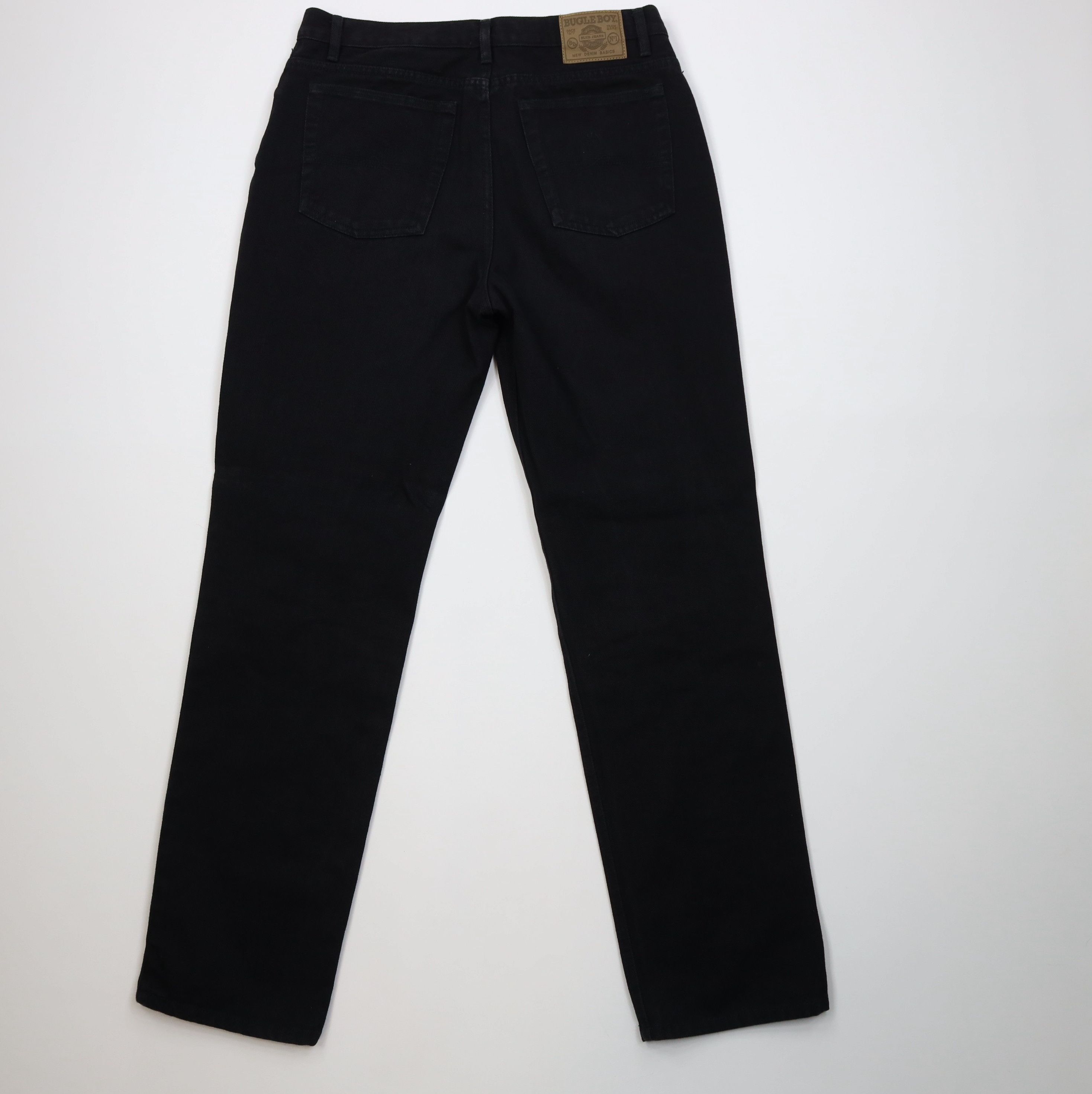 Vintage Vintage 90s Streetwear Baggy Straight Leg Denim Jeans Black Size US 34 / EU 50 - 9 Thumbnail