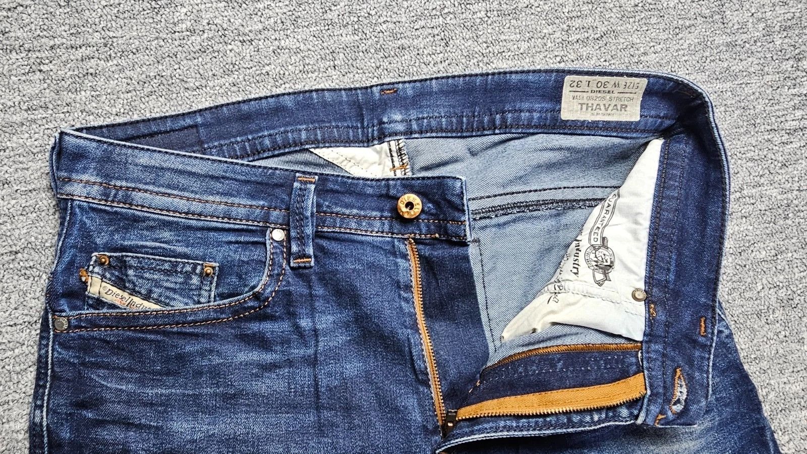 G-Star G-Star Elwood Heritage Embro Narrow Jeans W32 Dark 96 Size US 32 / EU 48 - 6 Thumbnail