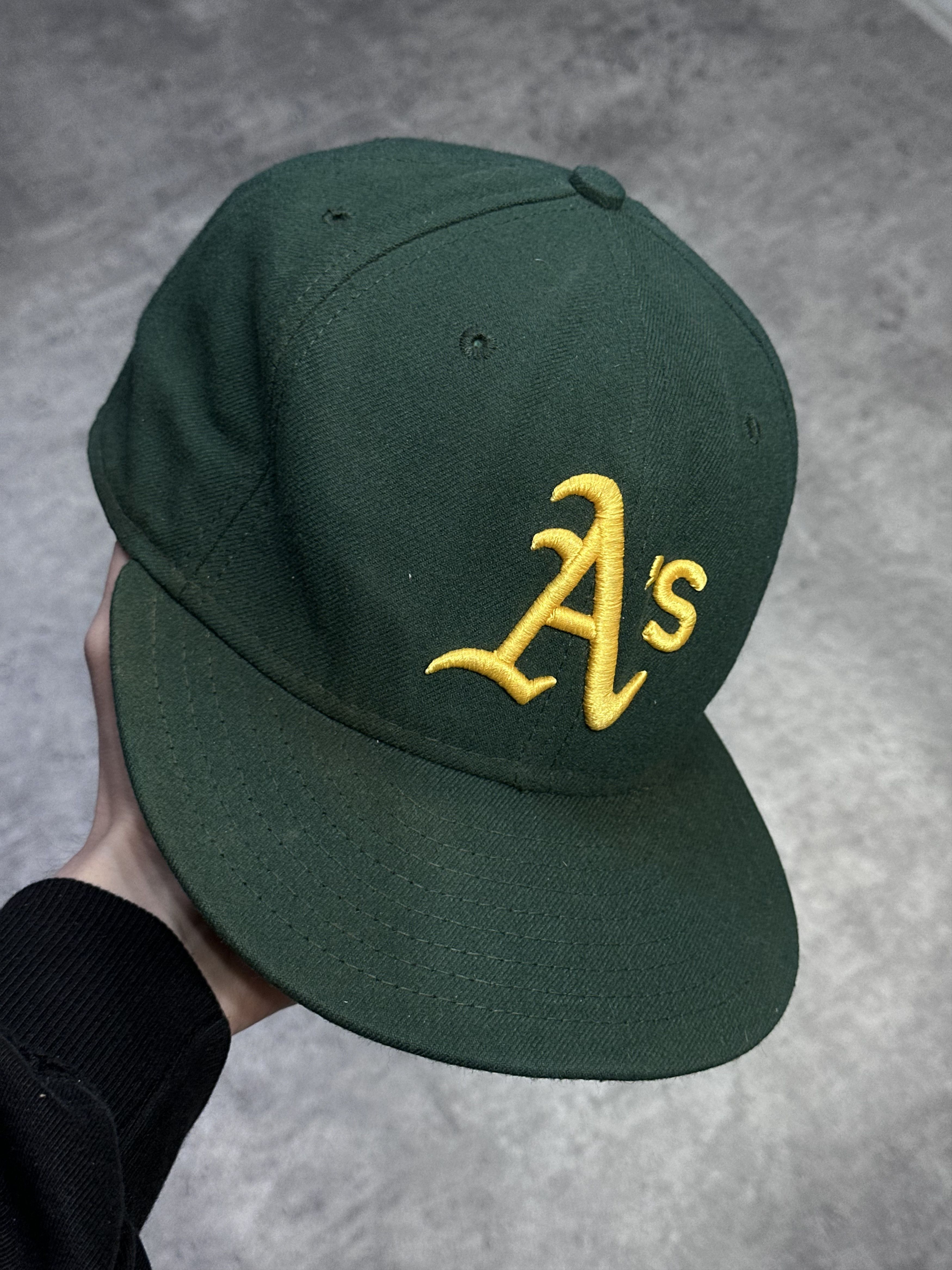 New Era New Era oaklands A's hat green snapback Size ONE SIZE - 1 Thumbnail