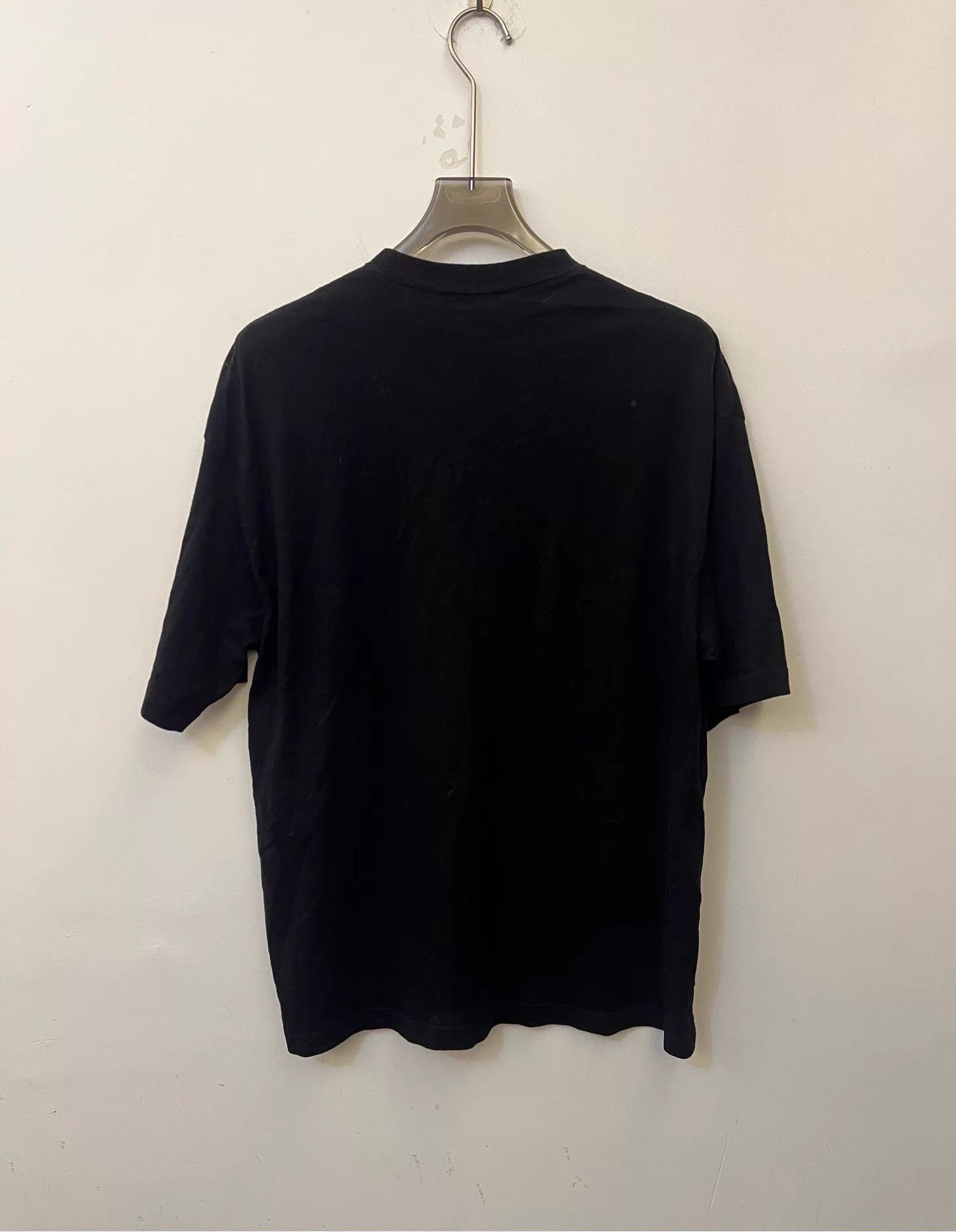 Balenciaga Balenciaga B&W Wheat Logo Crewneck Short Sleeve Tee Men's S Size US S / EU 44-46 / 1 - 3 Thumbnail