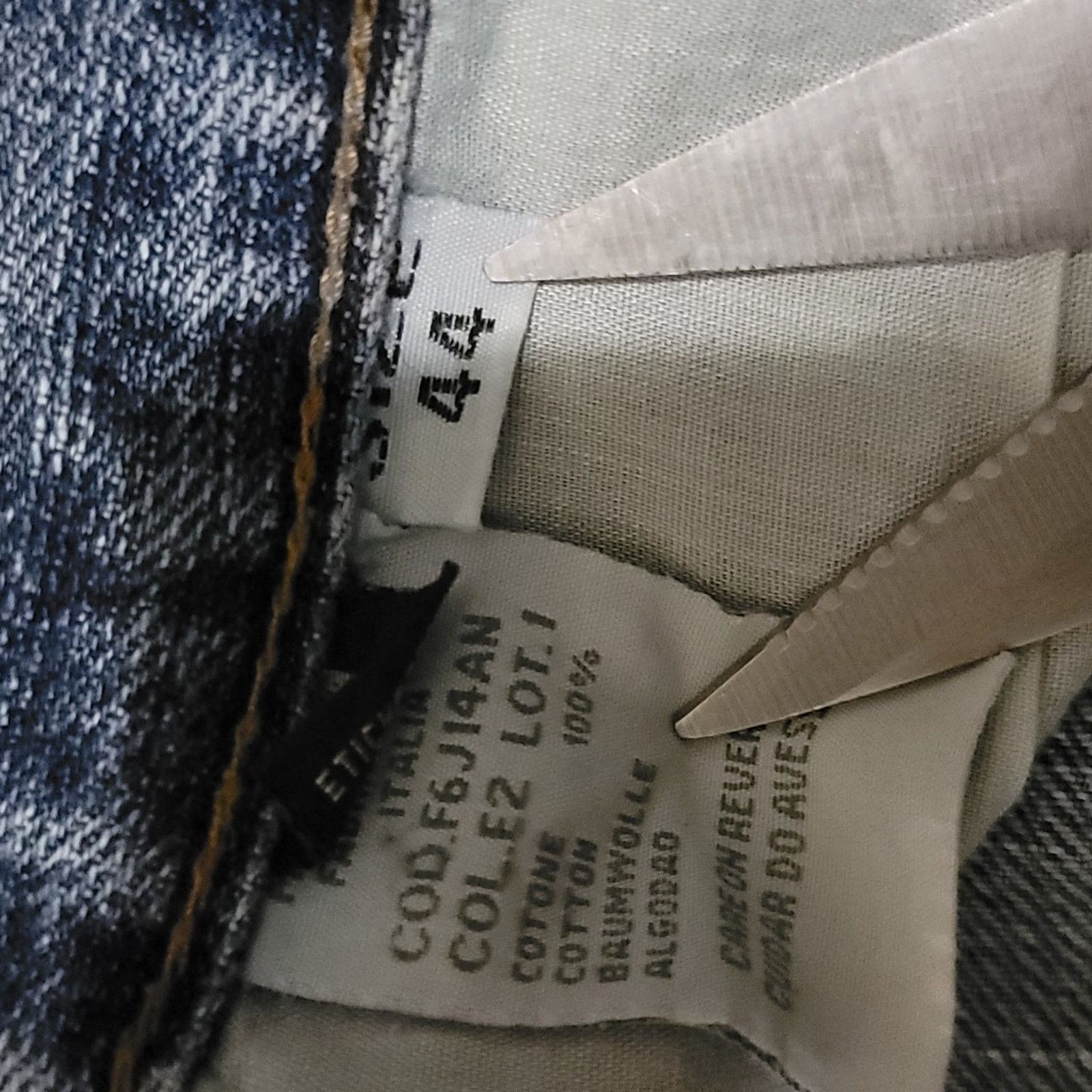 Giorgio Armani Vtg Giorgio Armani Denim Jeans Size US 44 / EU 60 - 7 Thumbnail