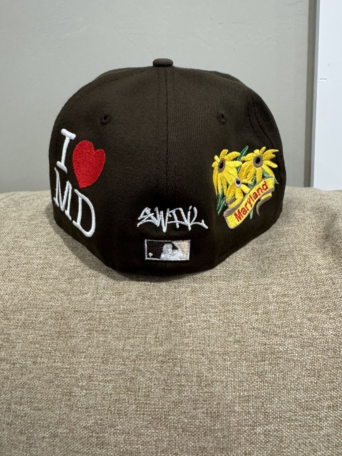 New Era EWDIL - Lord Fubu Orioles fitted size 7 1/8 brown/black Size ONE SIZE - 3 Thumbnail