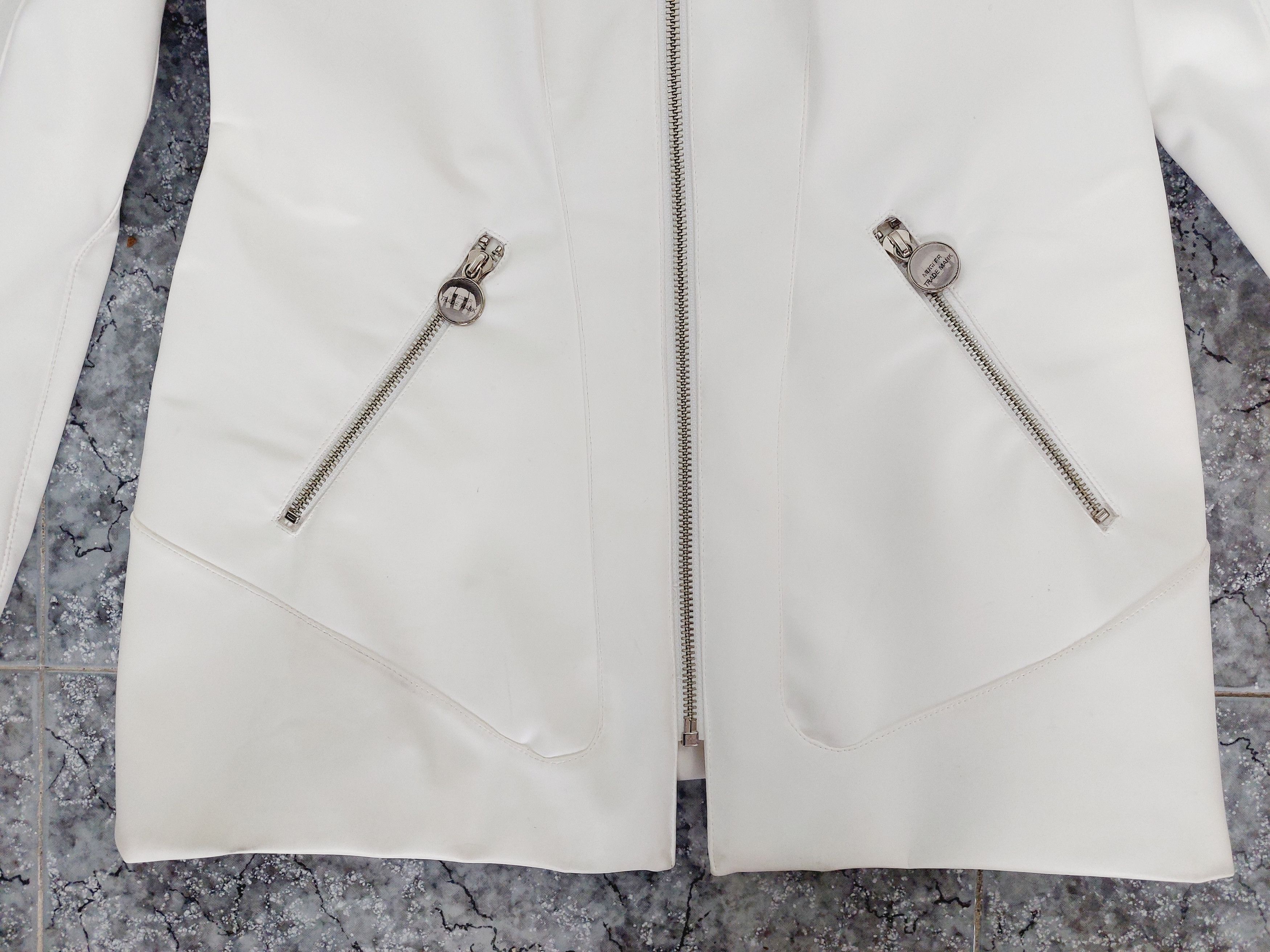 Thierry Mugler Thierry Mugler PVC Rubber White Plastic Couture Jacket Suit Size M / US 6-8 / IT 42-44 - 6 Thumbnail