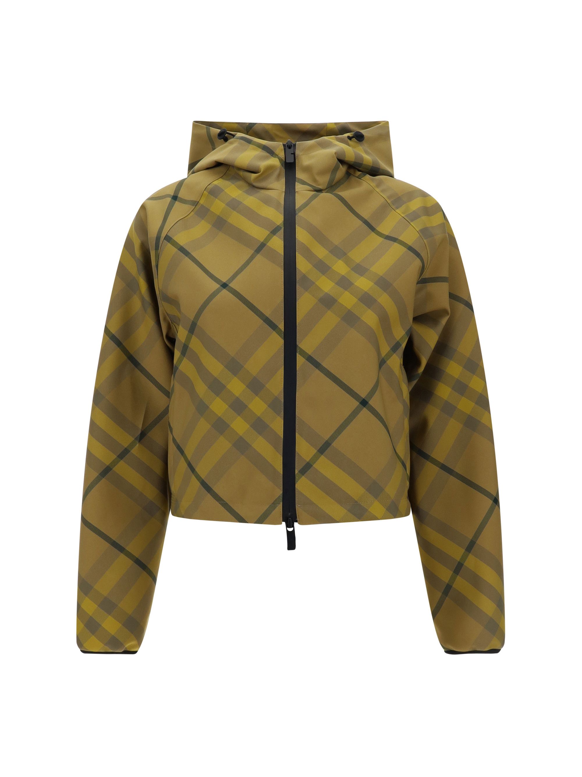 image of Burberry Hooded Jacket, Women's (Size XS)