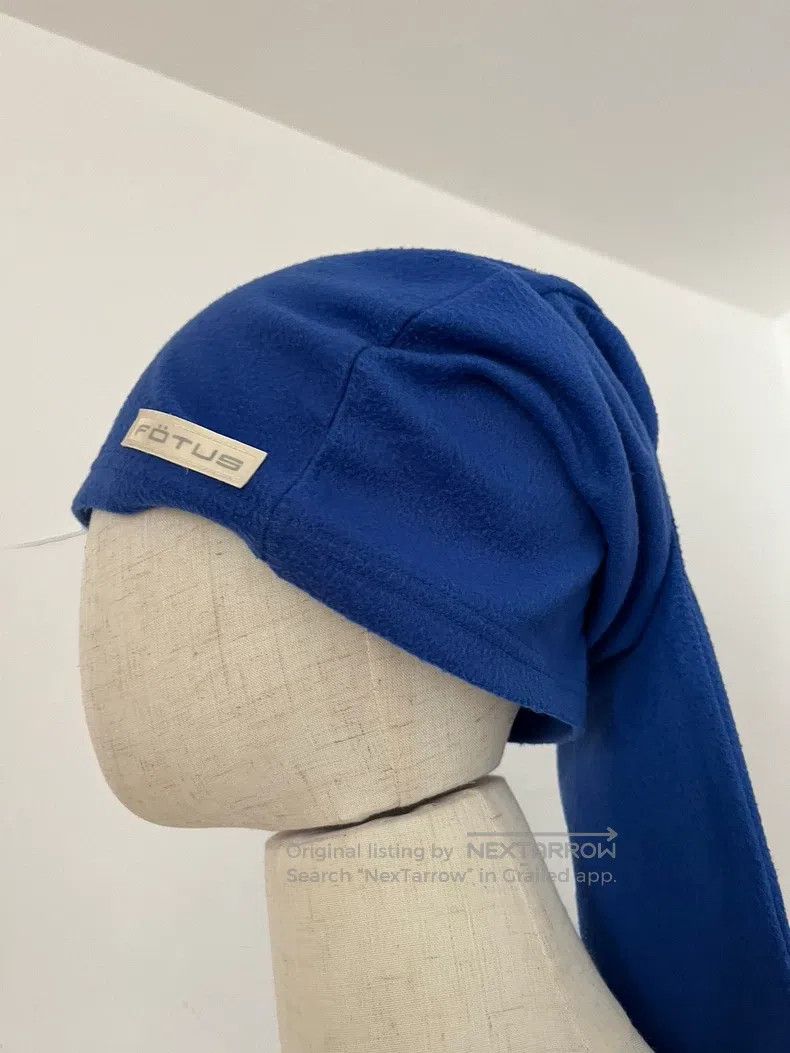 Fotus fotus Blue scarf, hat, irregular Size ONE SIZE - 3 Thumbnail