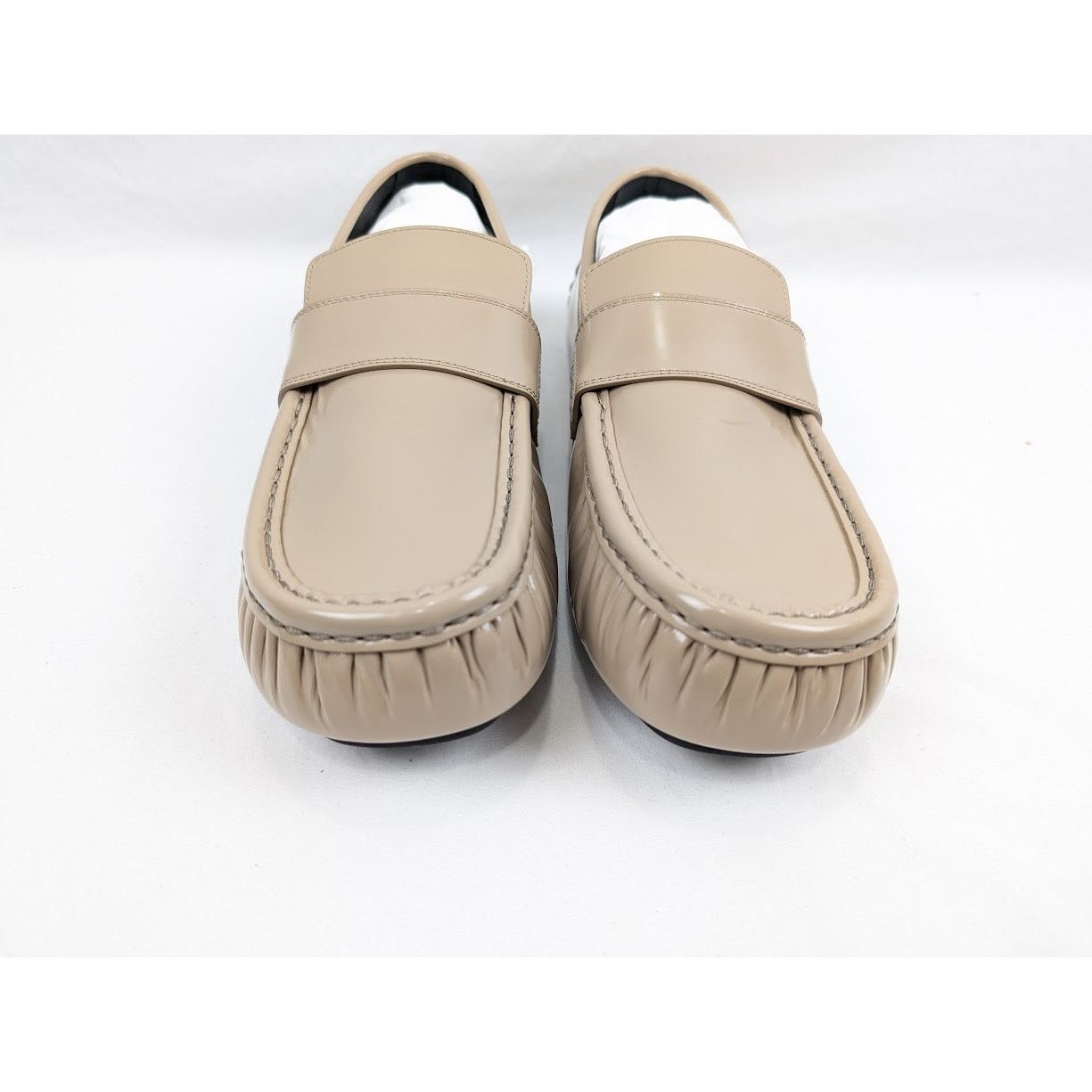 Bottega Veneta o1rshd1 Latex Lux Ride Loafers in Semsame Light Size US 12 / EU 45 - 16 Thumbnail