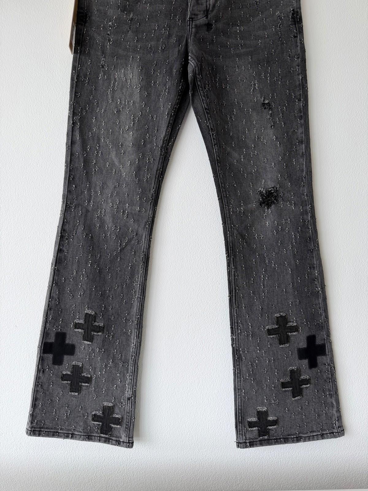 Ksubi new Ksubi mens jeans bronko asher black shotgun grey 32 Size US 32 / EU 48 - 3 Thumbnail