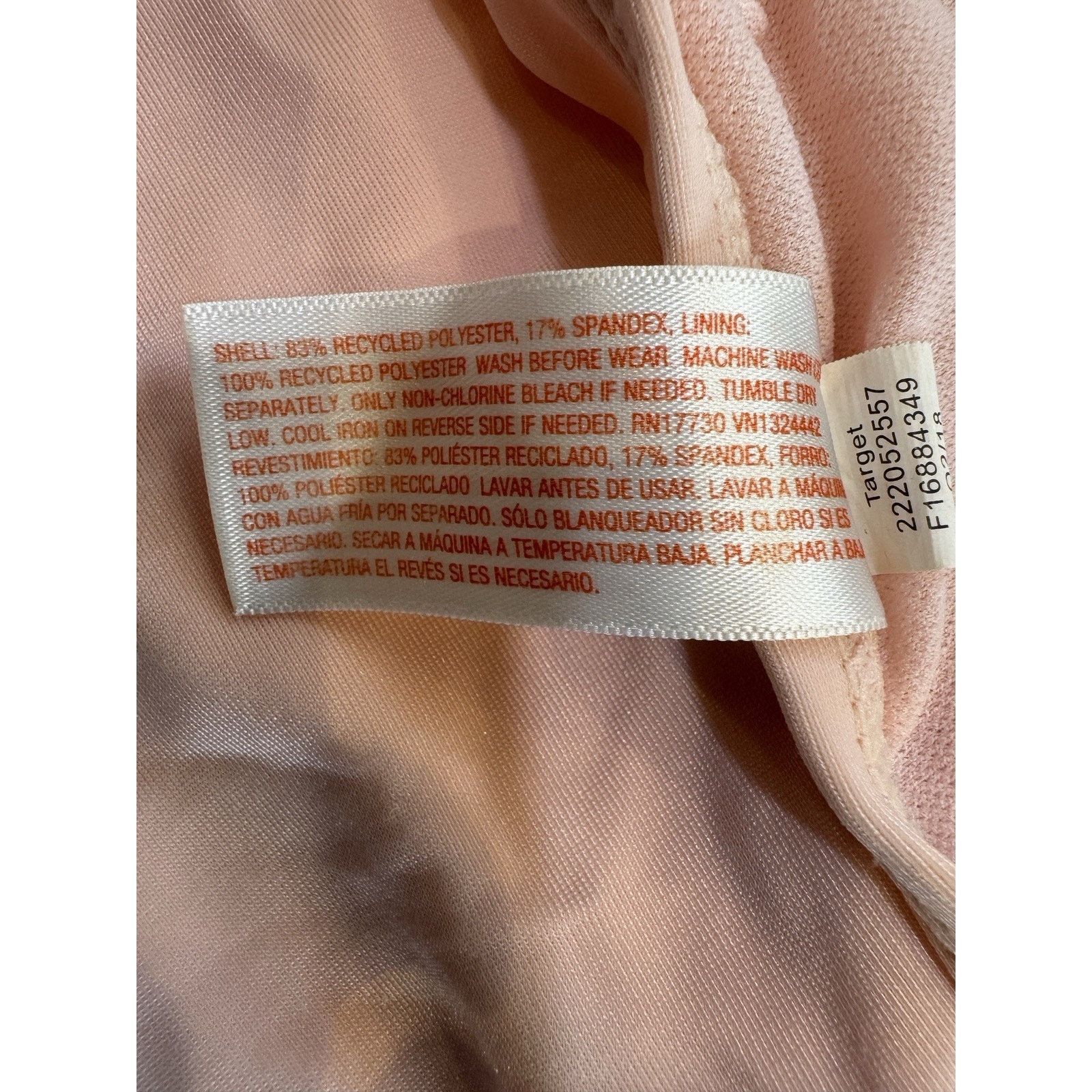 Other Cat & Jack L Y(10/12) Swimsuit Rose Gold Shimmer Ruffle Halr Size L / US 10 / IT 46 - 6 Thumbnail