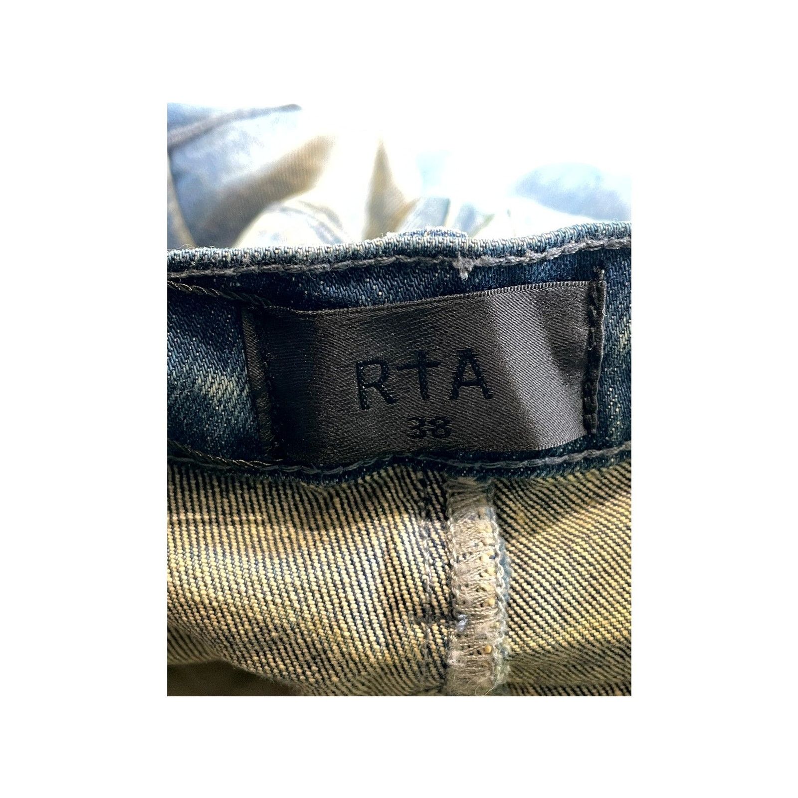 Rta RTA Aged Wash Jeans Size US 38 / EU 54 - 4 Thumbnail