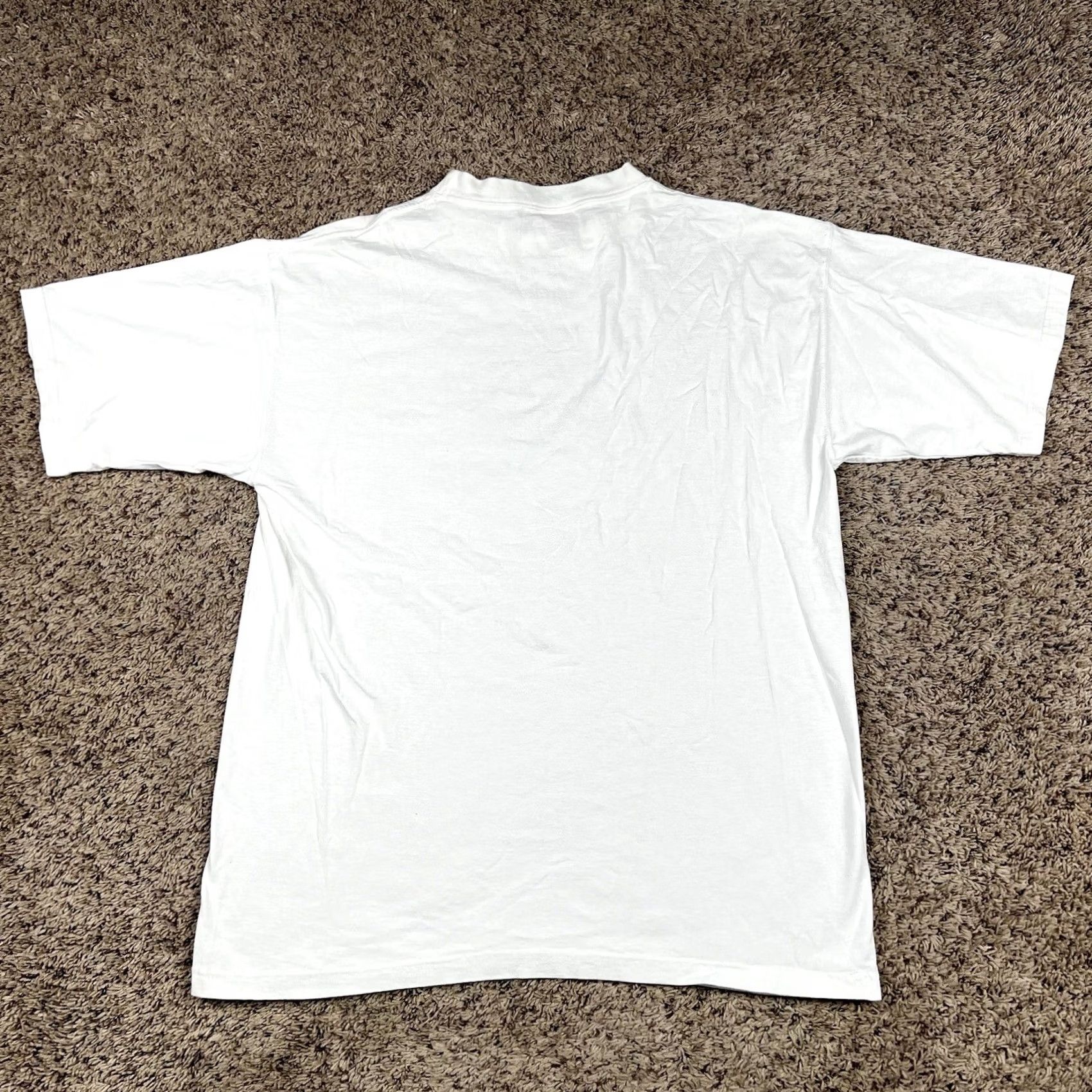 Vintage VINTAGE Coca-Cola World Of Coca Cola Las Vegas White T-Shirt Mens Large 90s Graphic Print Logo USA Decal Shirt Size US L / EU 52-54 / 3 - 3 Thumbnail