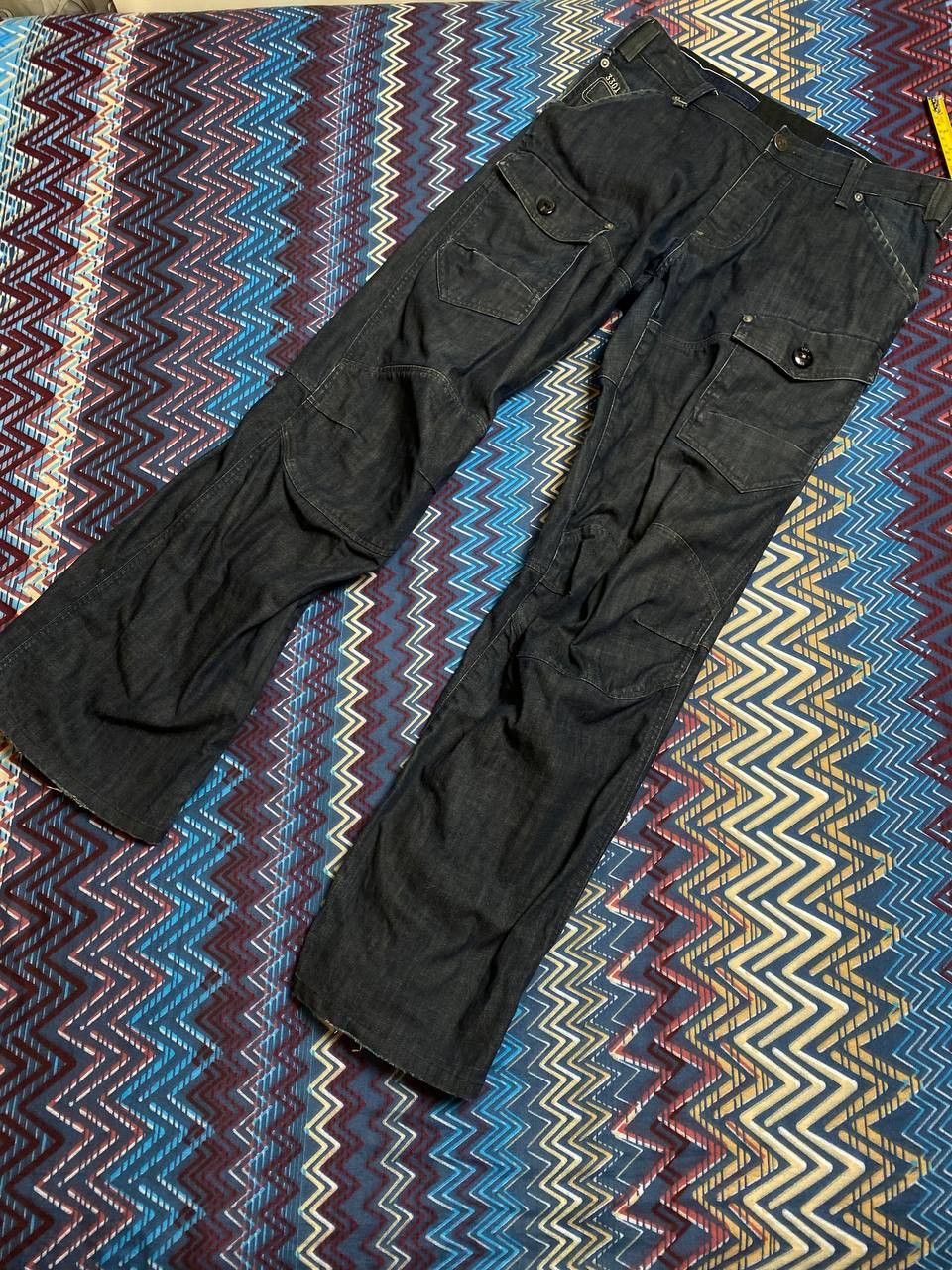 G-Star Vintage pants G Star Raw y2k denim baggy Japan style Size US 33 - 16 Thumbnail