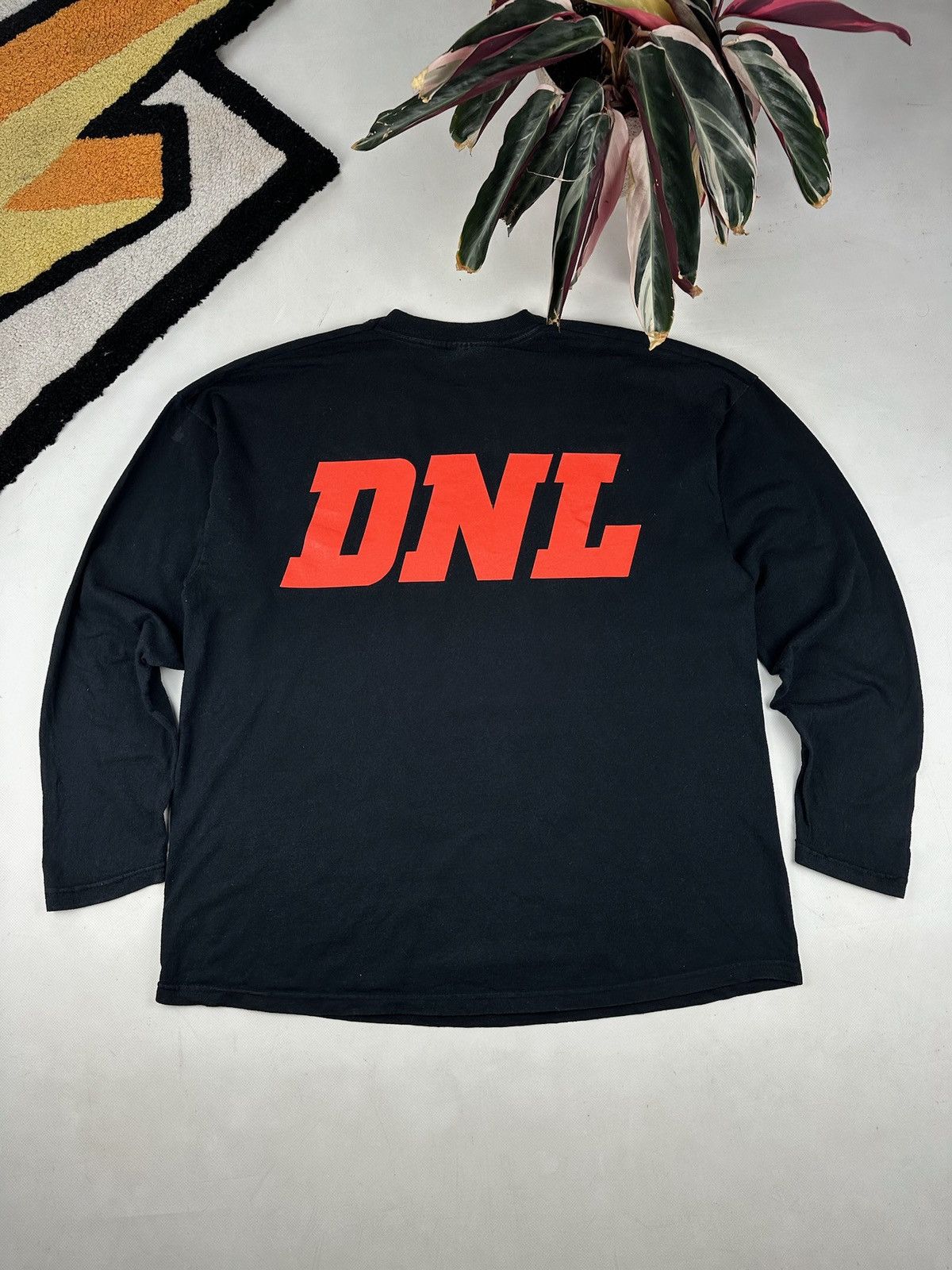 Vintage Vintage 90s DNL flame TSHIRT TEE Y2K longsleeve screen stars Size US XL / EU 56 / 4 - 2 Thumbnail