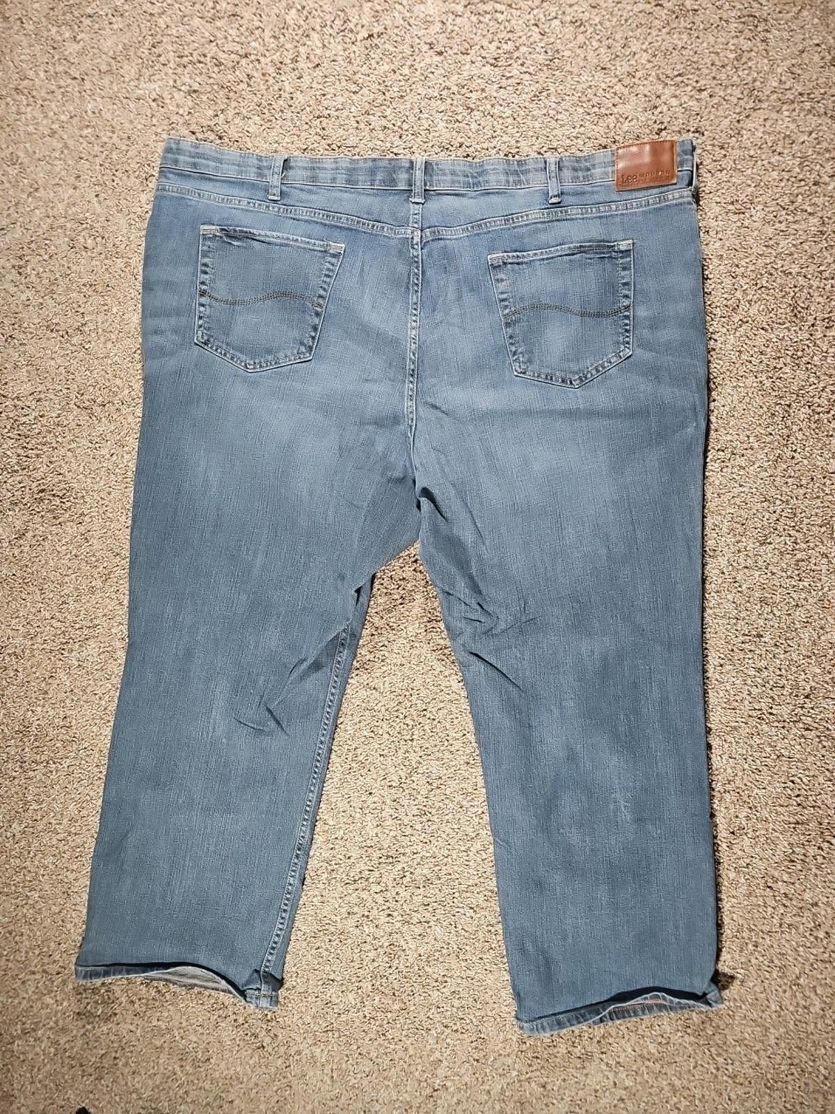 Lee Lee Modern Series Relaxed Fit Straight Leg 50x30 Jeans Size US 44 / EU 60 - 5 Thumbnail