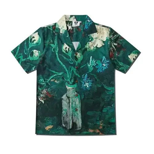 Designer outdoor function art graphics pattern vintage painting shirt Size US M / EU 48-50 / 2 - 1 Thumbnail