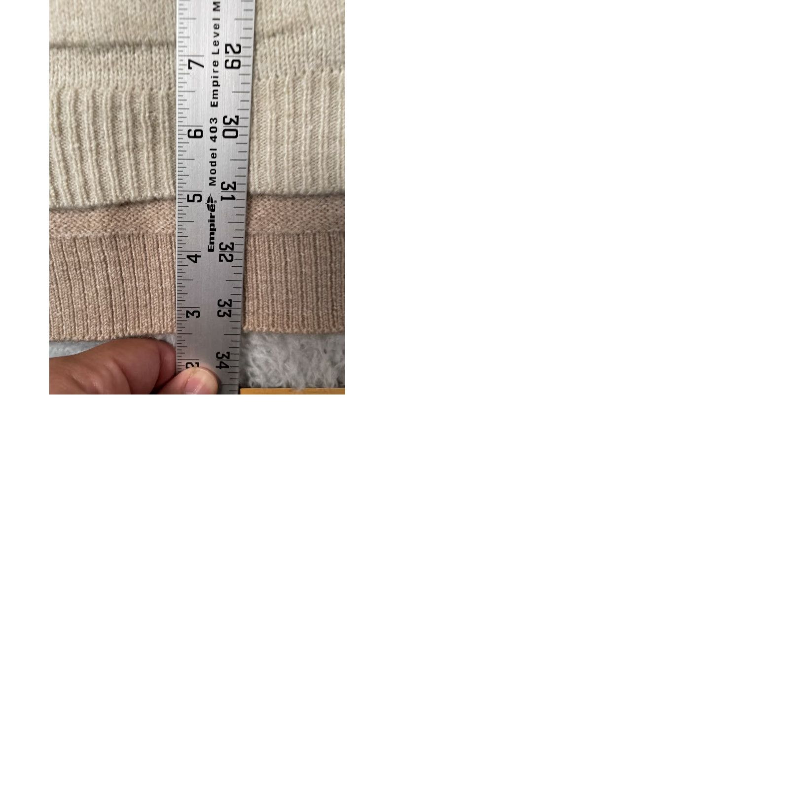 BB Dakota BB Dakota Cardigan Womens 2XL Sweater Light Camel Beige Colorblock Knit V-Neck Dolman Sleeve Size XXL / US 16-18 / IT 52-54 - 9 Thumbnail