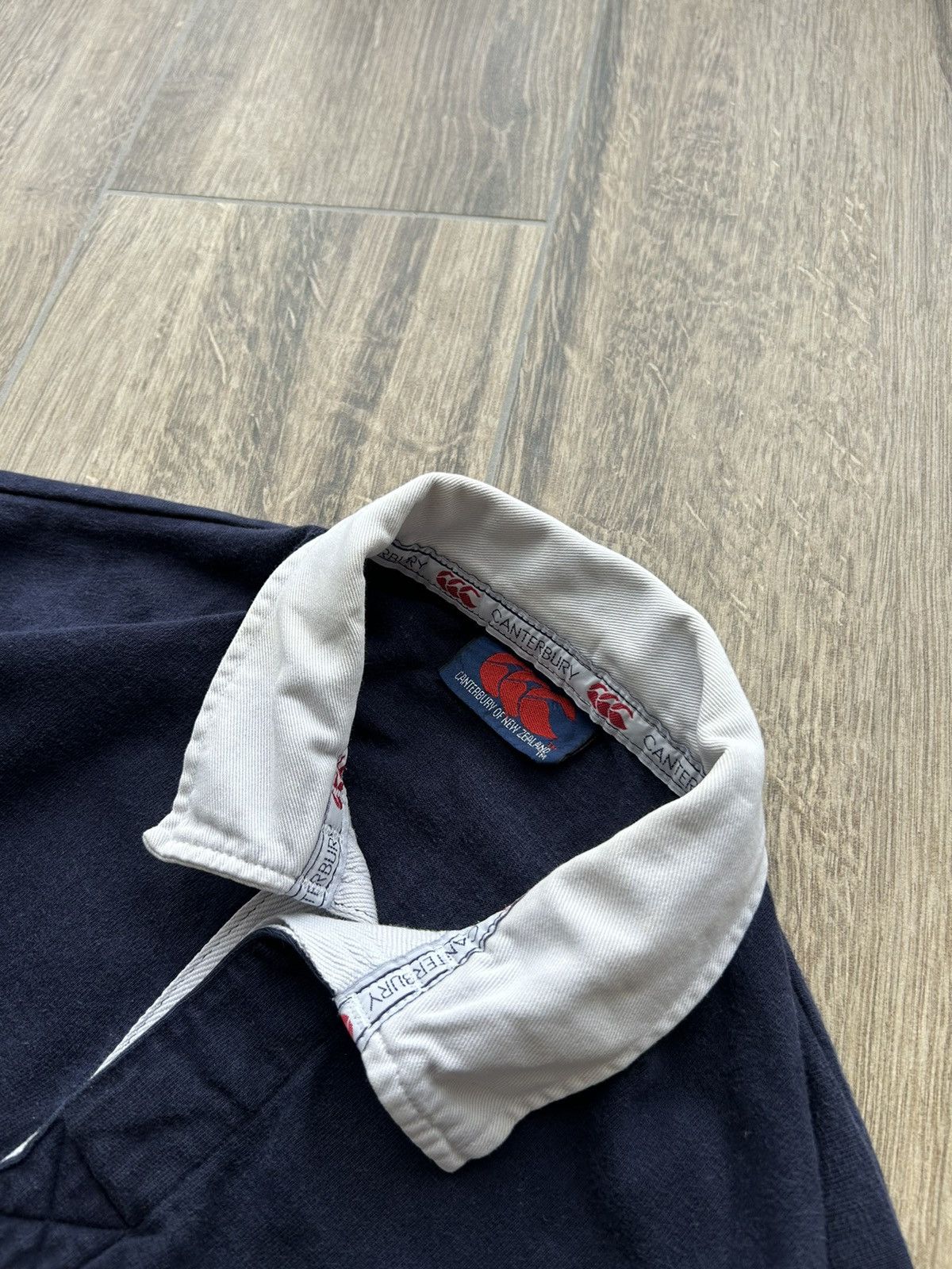 Canterbury of New Zealand × Vintage Vintage Canterbury Big logo 90s jersey Made in England Size US M / EU 48-50 / 2 - 3 Thumbnail