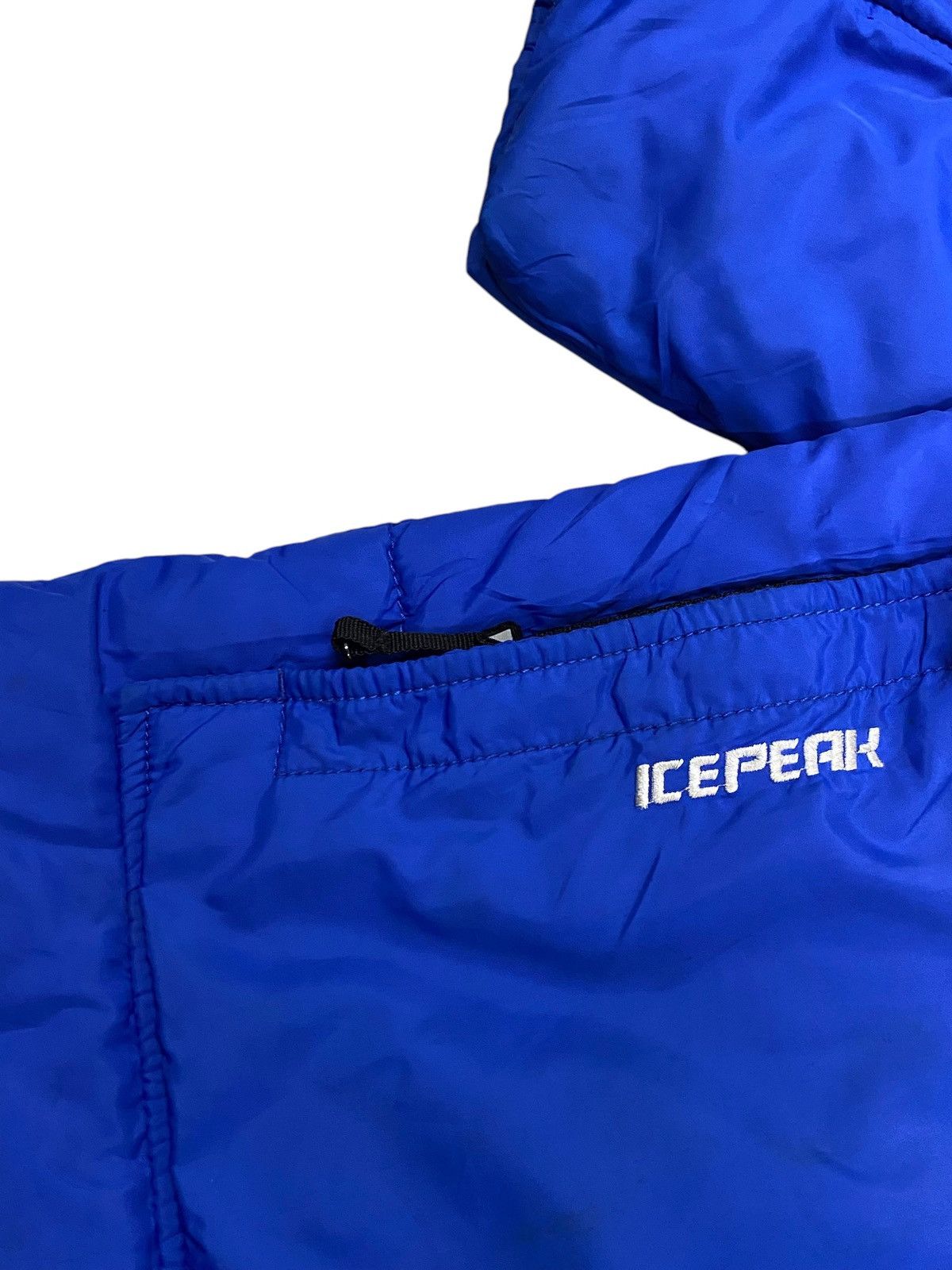 Other Icepeak Puffer Jacket Hood Blue ( Qatar & Ford ) Size US XL / EU 56 / 4 - 10 Thumbnail