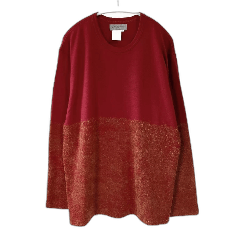 Yohji Yamamoto yohji yamamoto wool long sleeve knit top Size US M / EU 48-50 / 2 - 1 Thumbnail