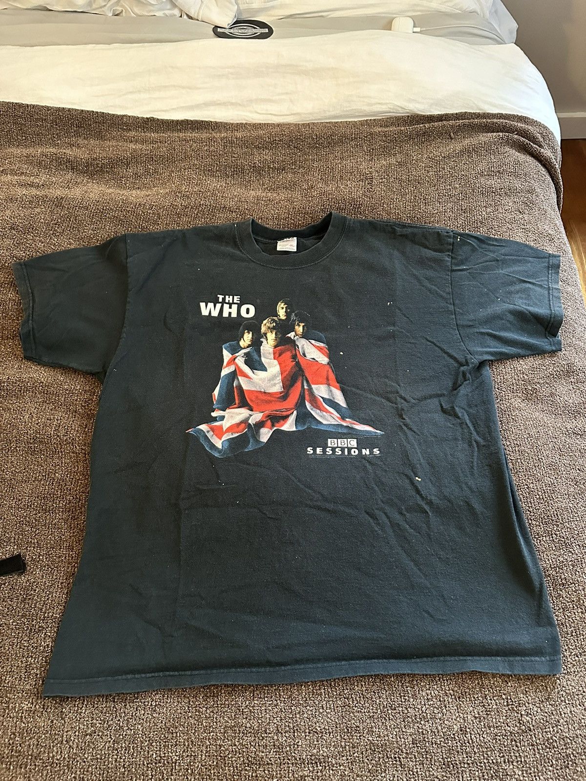 image of Band Tees x Vintage “Bbc Sessions” The Who Band Tee (1997) in Black, Men's (Size XL)
