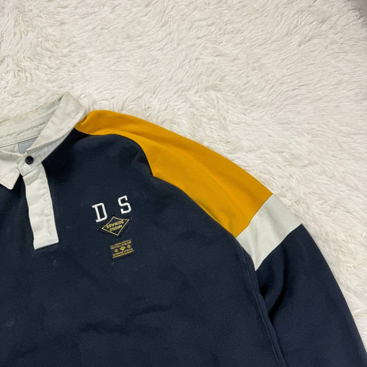 Nike Vintage Nike Sweatshirt Rugby Y2K Size US L / EU 52-54 / 3 - 3 Thumbnail