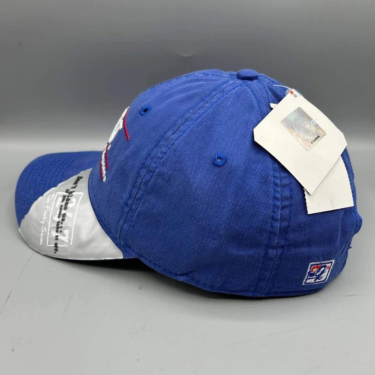 The Game Kansas Jayhawks NCAA Hat Men Blue Green Snap Back Cotton Size ONE SIZE - 4 Thumbnail
