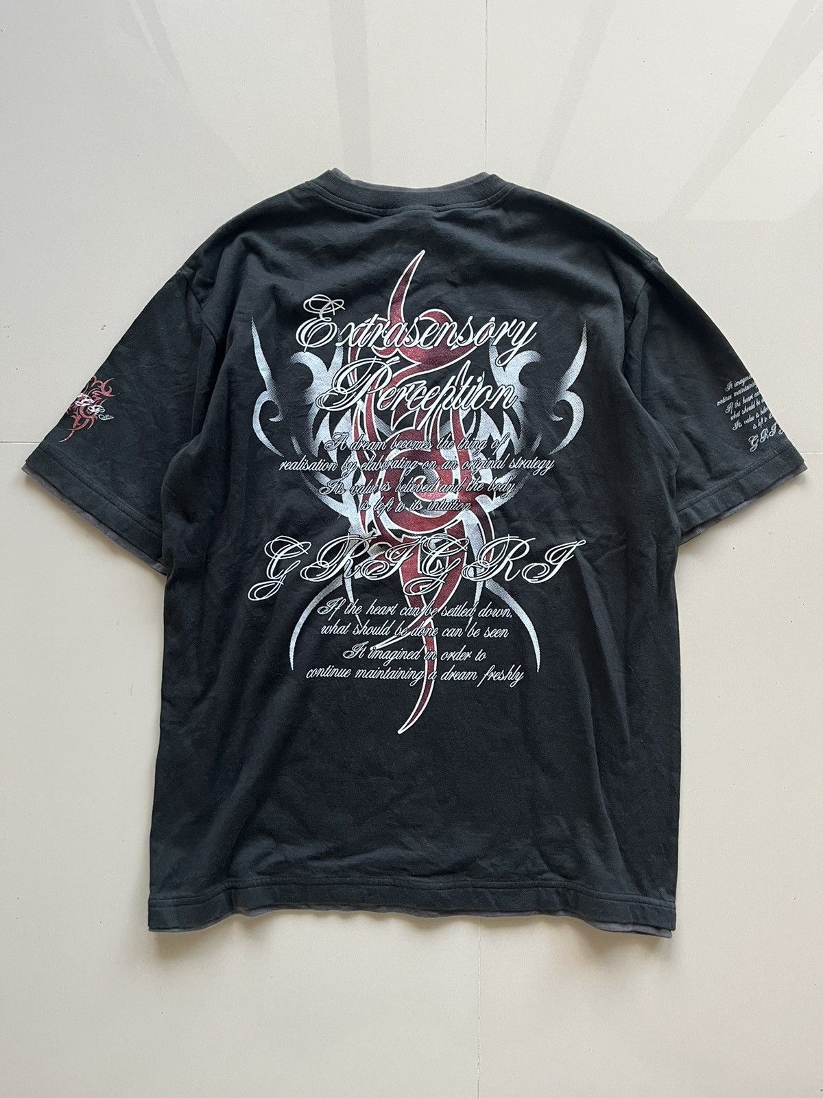 If Six Was Nine Japanese~Grigri Seditionaries Poem Gothic Tribal Punk Style Size US L / EU 52-54 / 3 - 1 Thumbnail