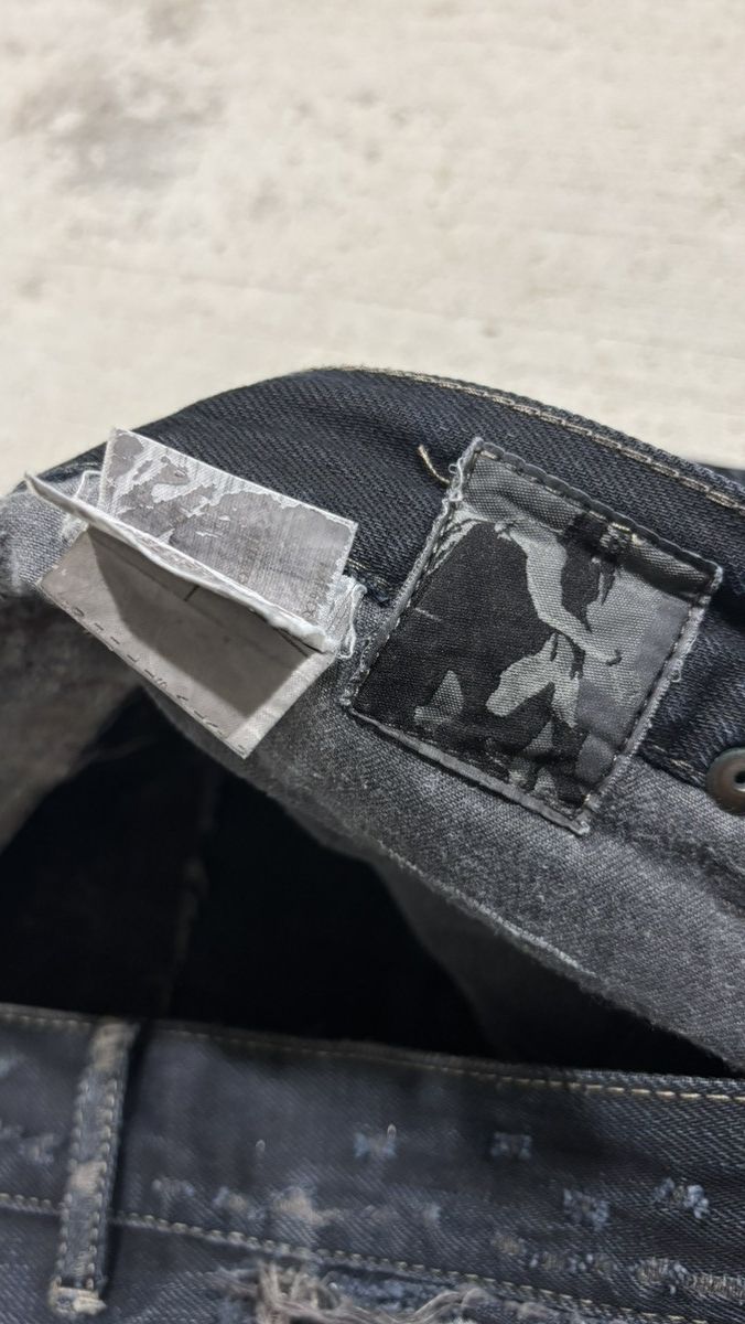 Rick Owens Drkshdw Rick Owens Distressed Detroit Cut Denim Size US 32 / EU 48 - 19 Thumbnail