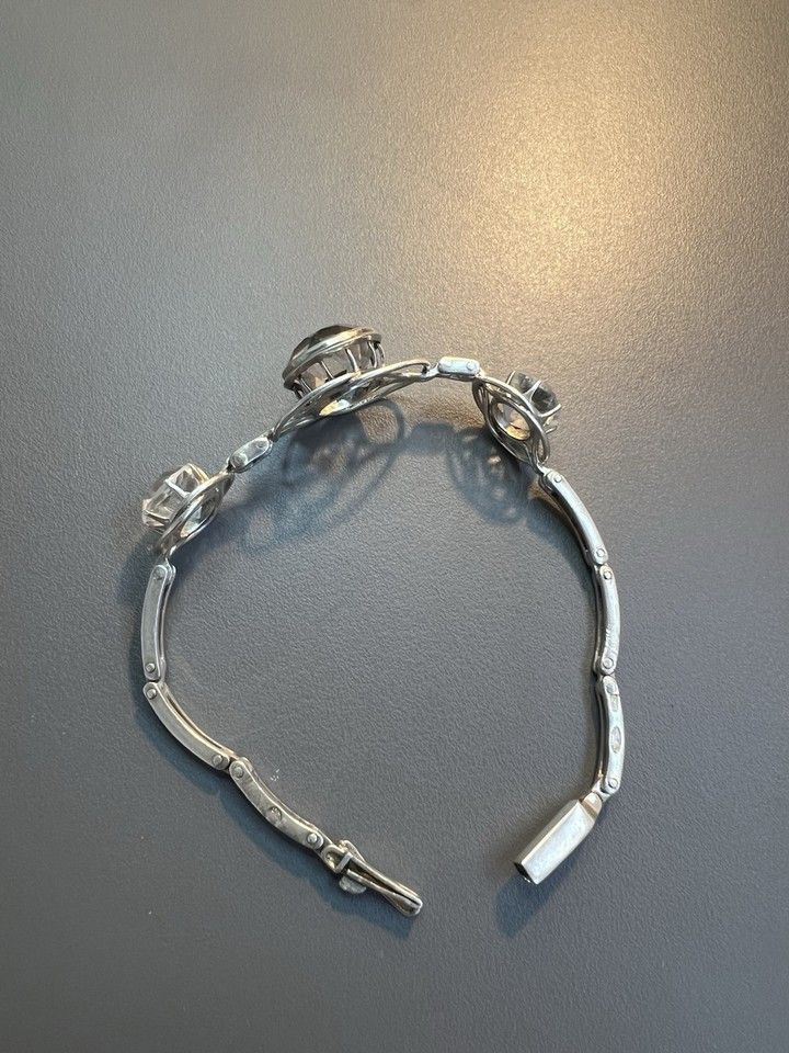 Other Silver Retro Vintage Women's Bracelet Rock Сrystal Size ONE SIZE - 7 Thumbnail