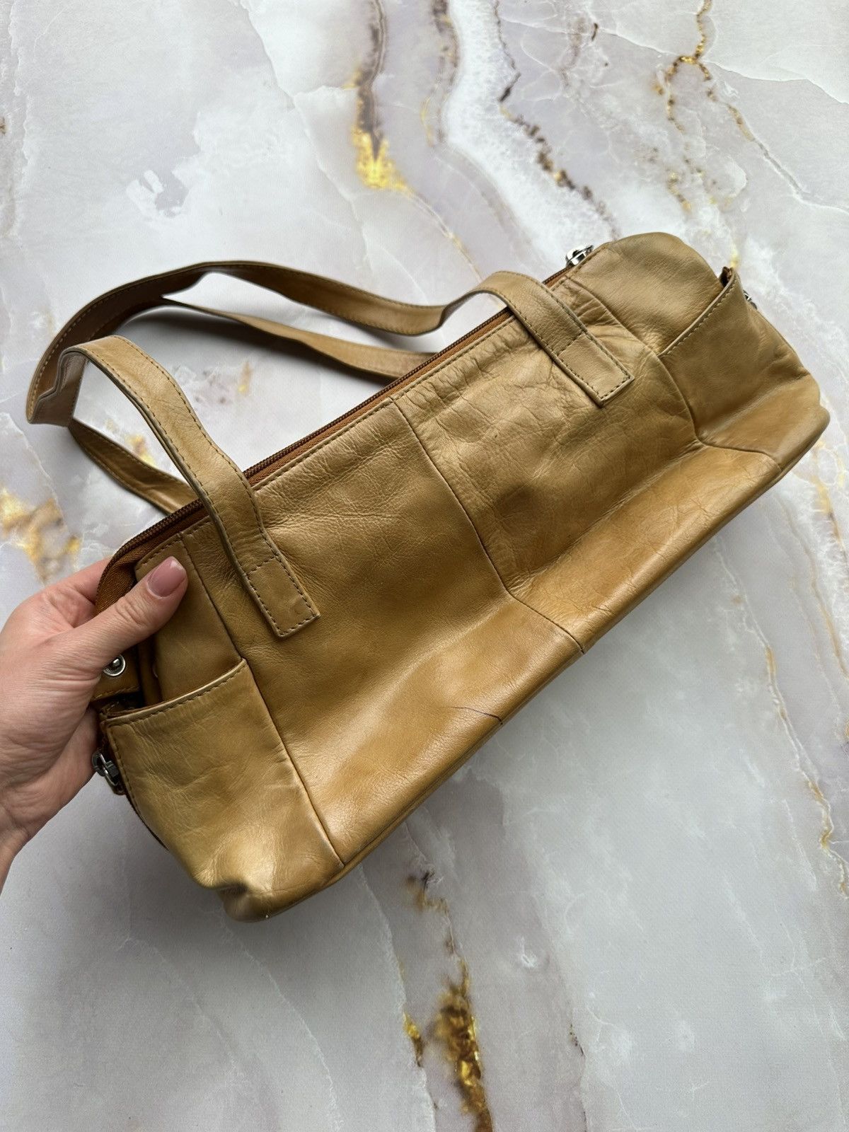 Japanese Brand Vintage Leather Shoulder Bag Size ONE SIZE - 4 Thumbnail