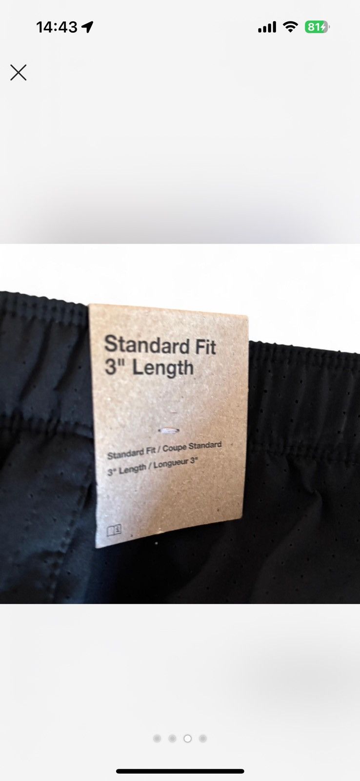 Nike Nike dri fit shorts black 3” Size US 44 / EU 60 - 3 Thumbnail