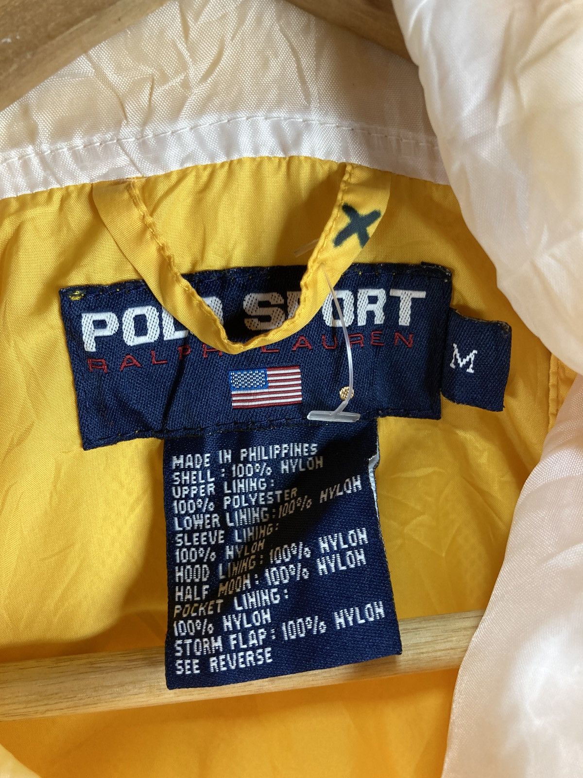 Polo Ralph Lauren × Vintage Vintage Polo Sport Usa By Ralph Lauren Light Windbreaker Size US M / EU 48-50 / 2 - 4 Thumbnail