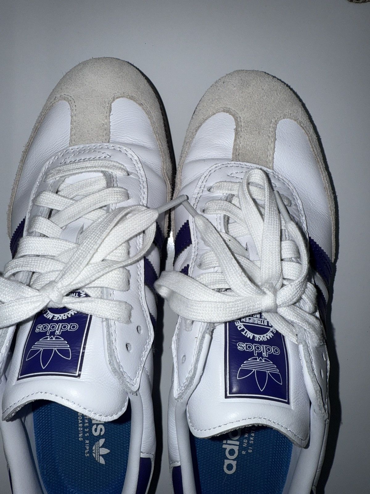 Adidas Sambas ADV White/Collegiate Purple Size US 9 / EU 42 - 6 Thumbnail