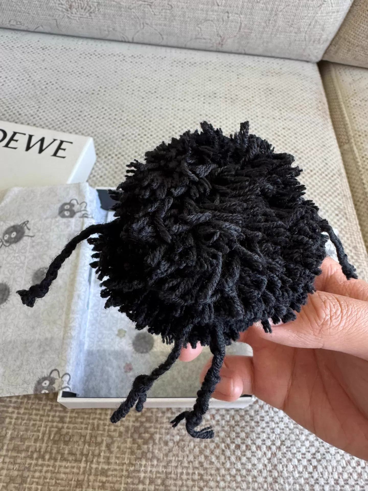 Loewe Loewe Coal Ball Charm Unused Unique Handmade Event Box Cute Size ONE SIZE - 6 Thumbnail