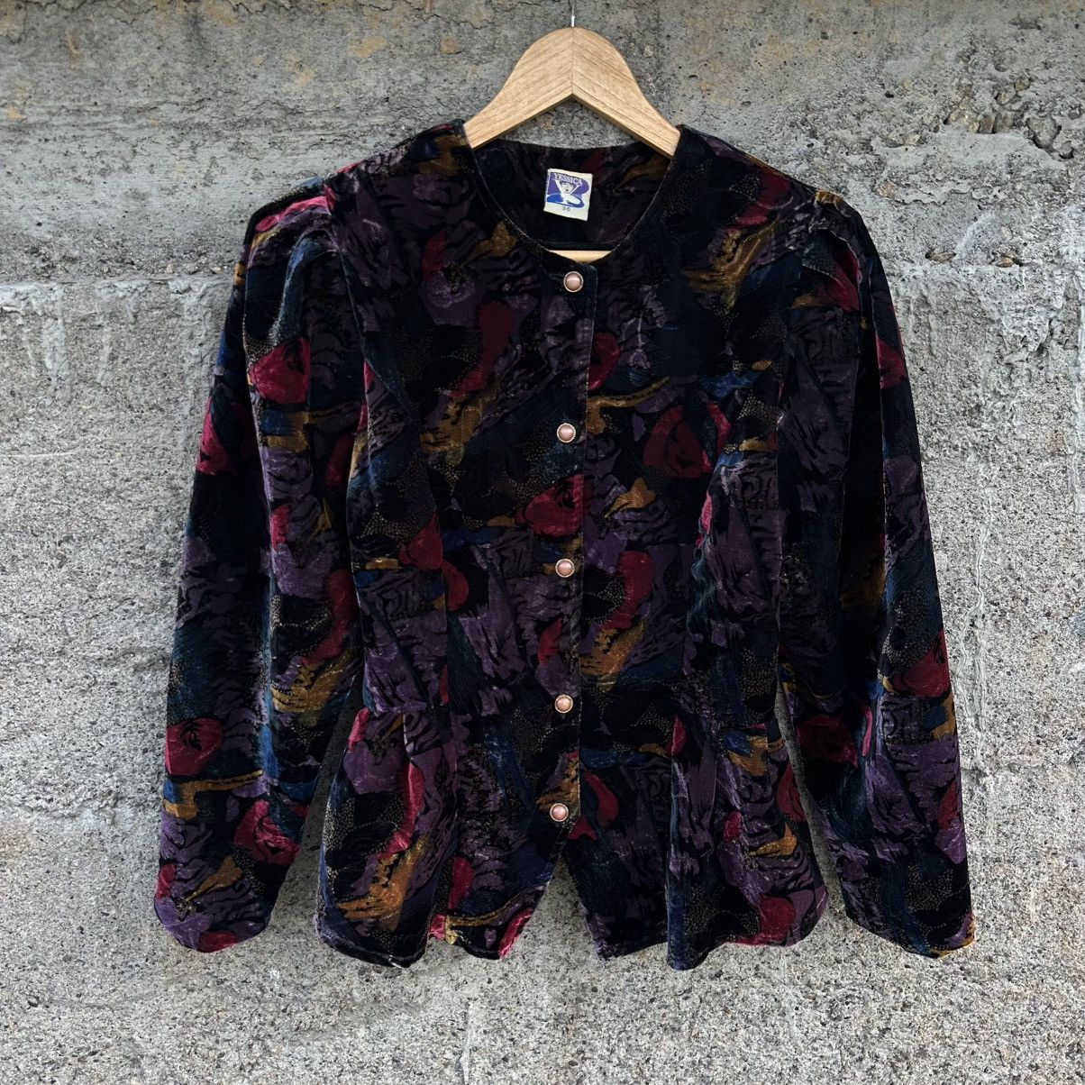 Japanese Brand Vintage Yessica Women’s Blazer Jacket Y2K 00s USA Size XS / US 0-2 / IT 36-38 - 1 Thumbnail