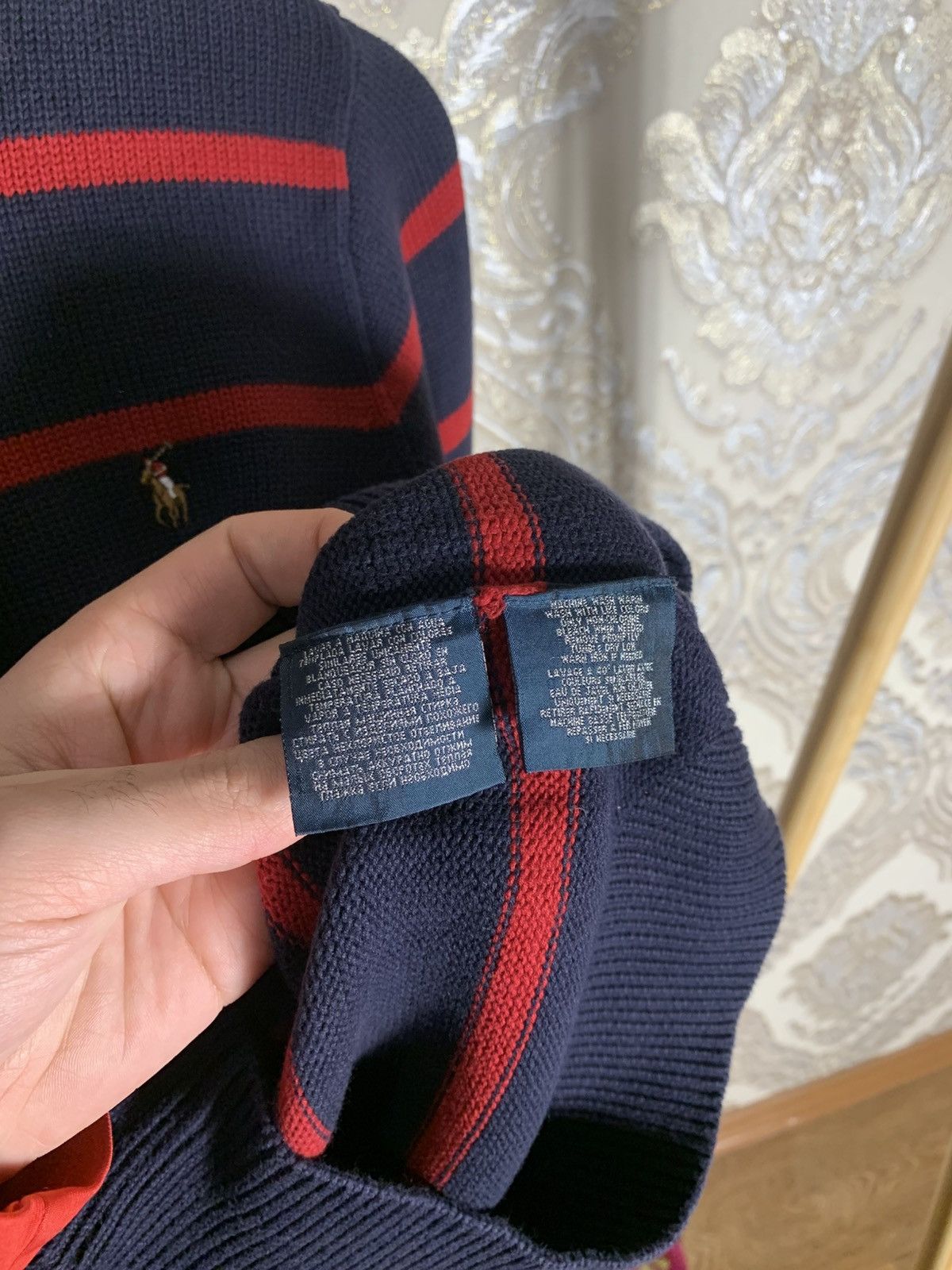 Polo Ralph Lauren VINTAGE POLO RALPH LAUREN DESIGNER KNIT SWEATER RETRO 90s Size US XS / EU 42 / 0 - 4 Thumbnail