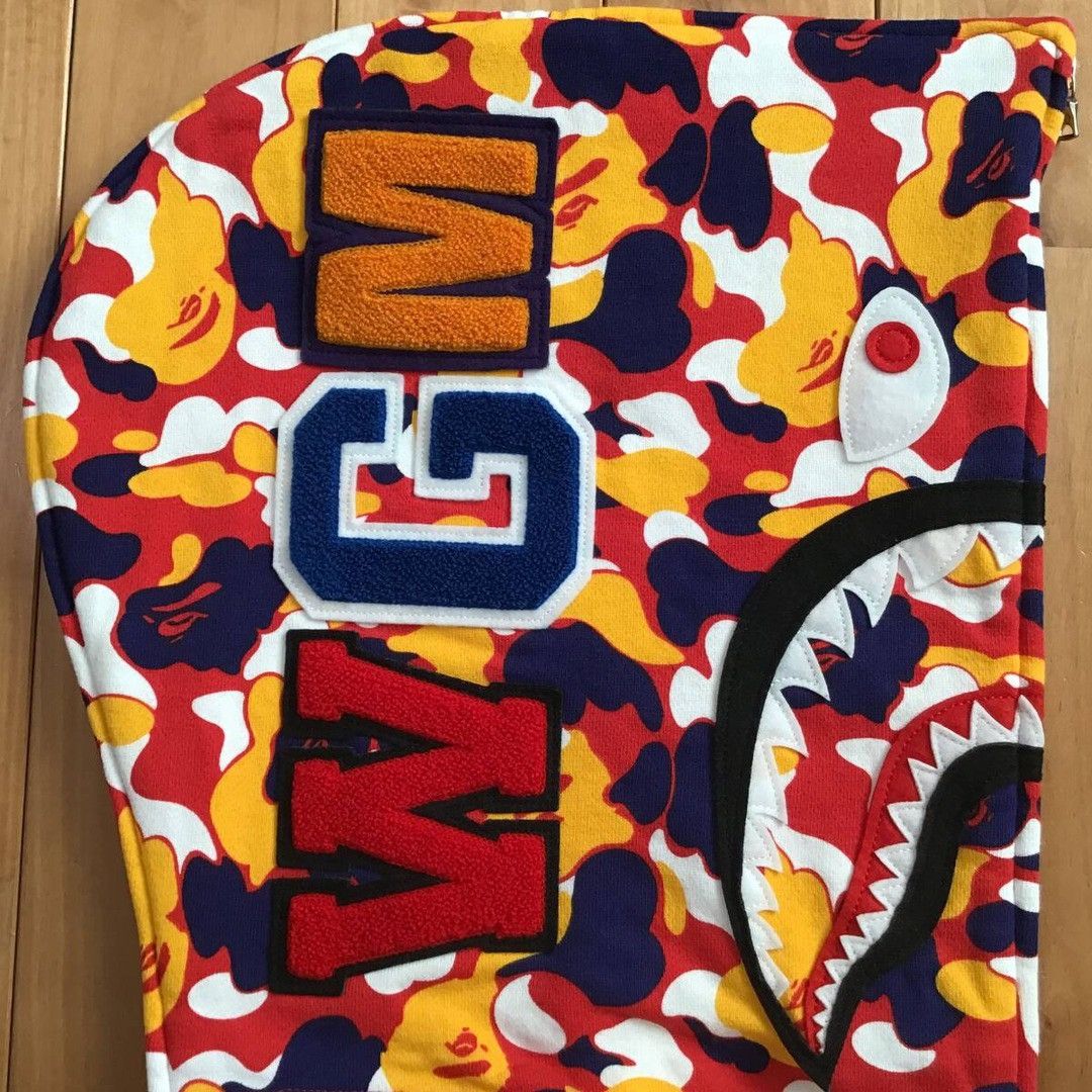 Bape 2024 🔥Kuala Lumpur Store Camo BAPE shark full zip hoodie APE Size US L / EU 52-54 / 3 - 5 Thumbnail