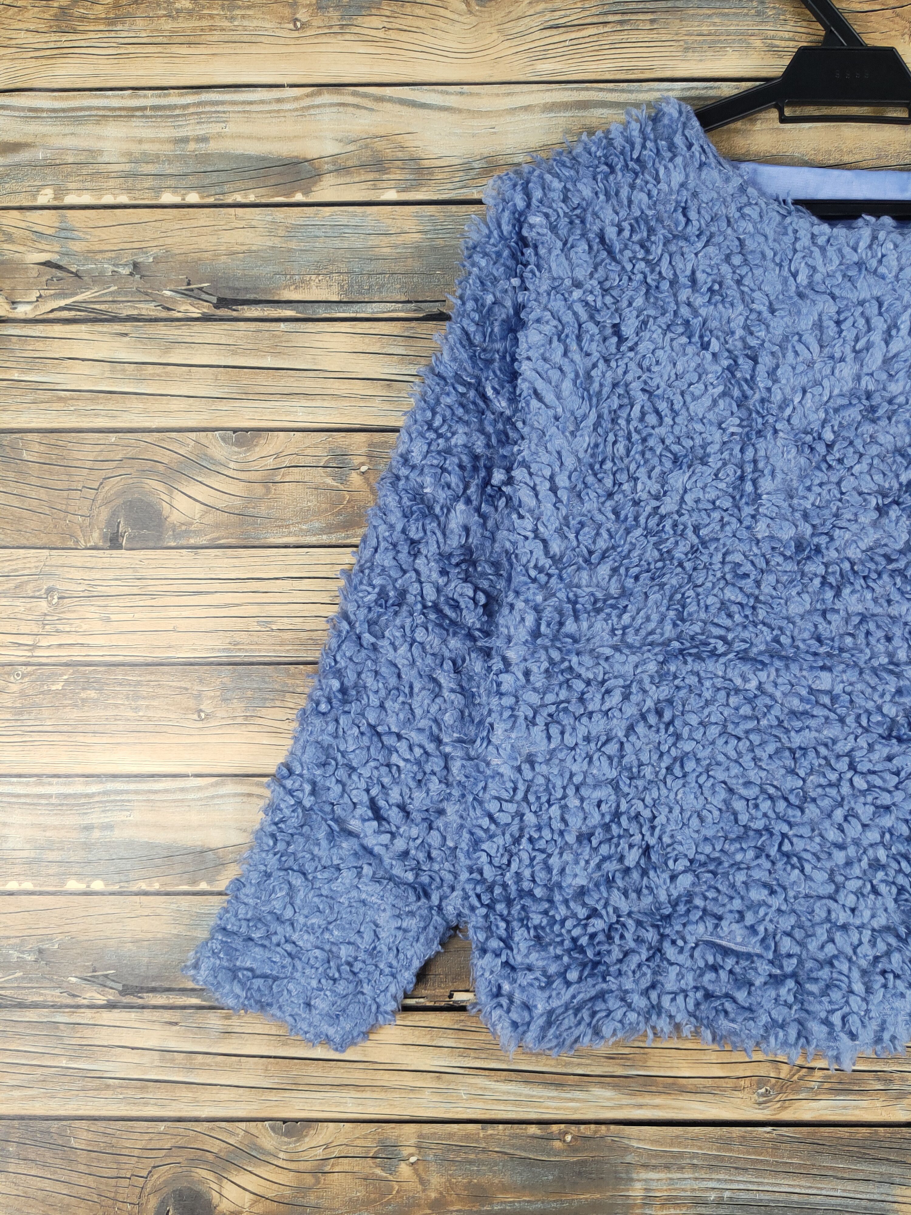 Japanese Brand × Vintage Japanese Brand Blue Fur shaggy Mohair Knitwear #W1347 Size M / US 6-8 / IT 42-44 - 3 Thumbnail