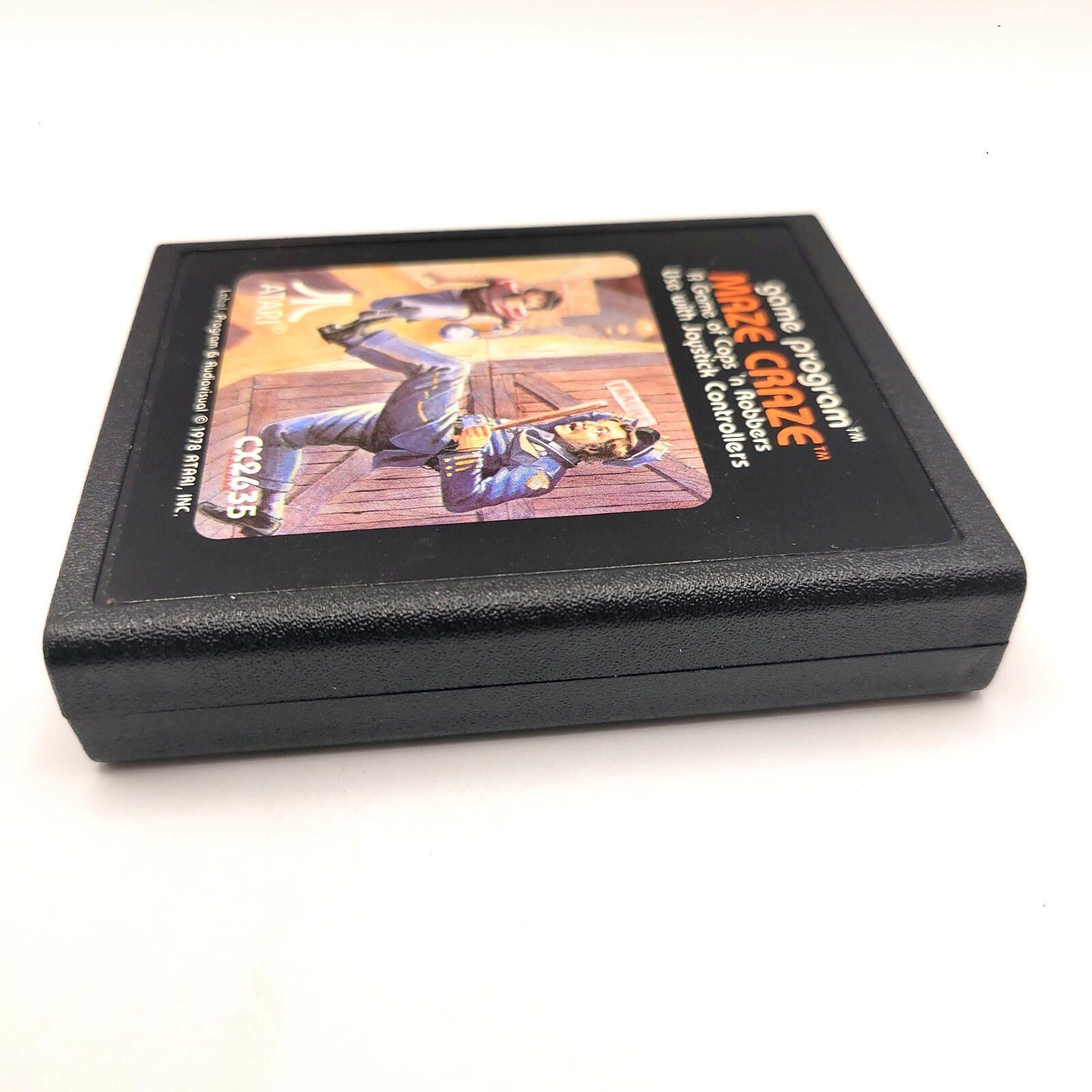 Other Maze Craze Video Game Cartridge (Atari 2600, 1978) Tested Size ONE SIZE - 4 Thumbnail