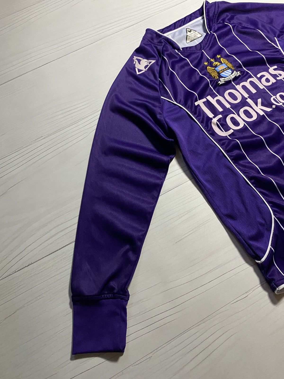 Le Coq Sportif Le Coq Sportif Manchester City 2007/08 away longsleeve Size US XS / EU 42 / 0 - 10 Thumbnail