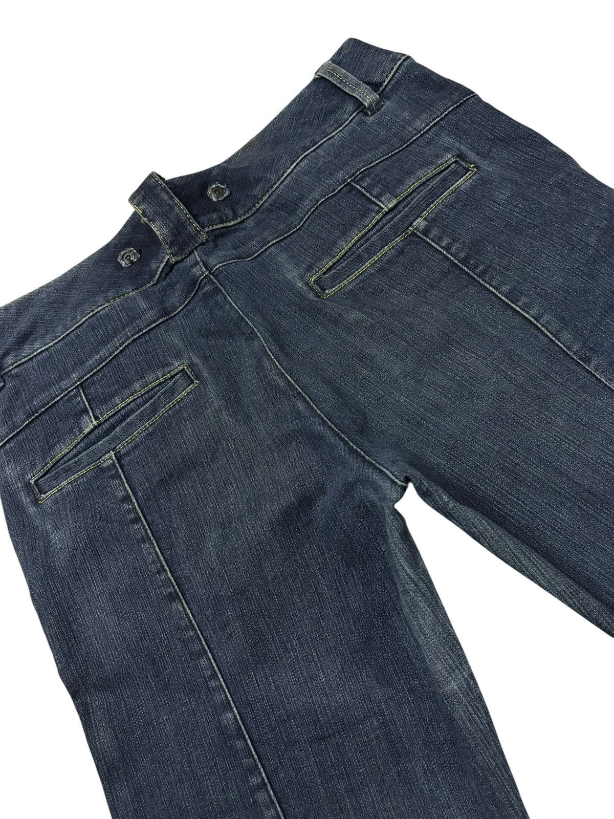 Eddie Bauer Vtg Eddie Bauer Japan Bootcut Cropped Jeans Size 30" / US 8 / IT 44 - 6 Thumbnail