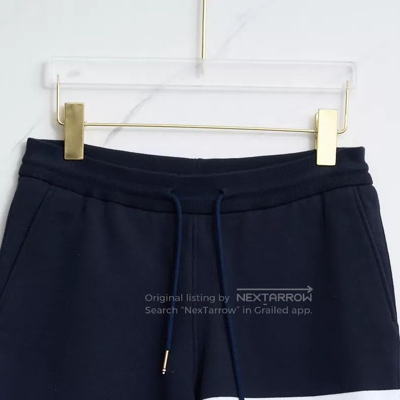 Thom Browne Thom Browne Neutral Classic Striped Deep Blue Shorts Size 25" / US 0 / IT 36 - 2 Thumbnail