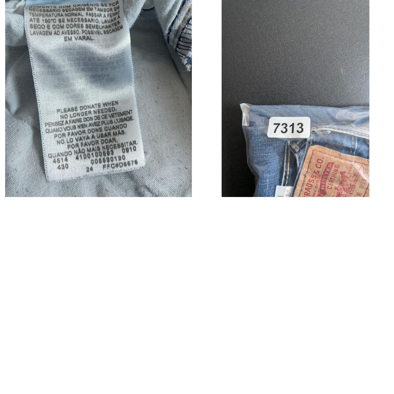 Levi's Levi's 559 Relaxed Straight Jeans Men 36 x 31 Blue Distressed Denim Size US 36 / EU 52 - 10 Thumbnail